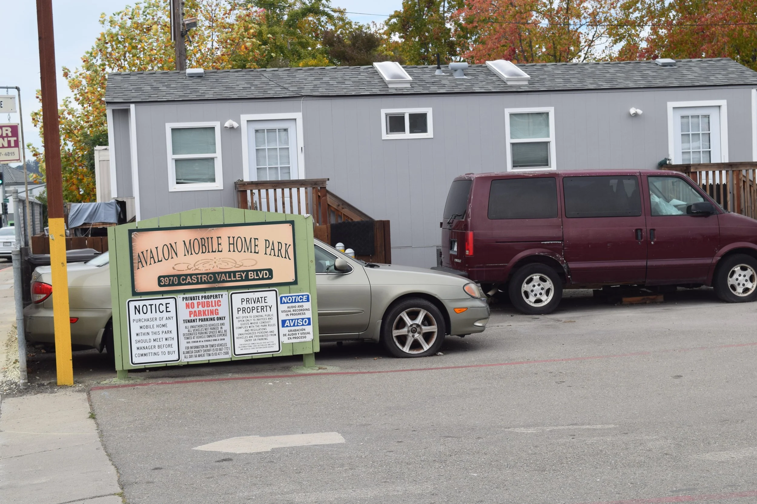 Mobile Park Residents Facing Massive Rent Increase — CASTRO VALLEY 
