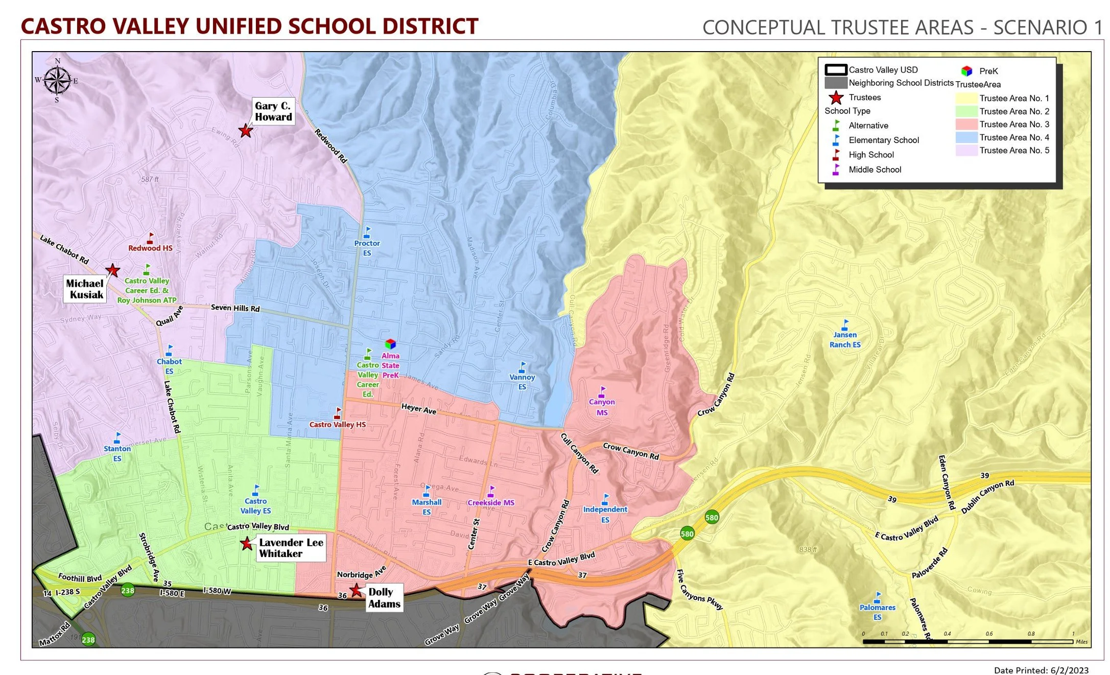 Public to Weigh in on Four School Board Voting Maps — CASTRO VALLEY FORUM