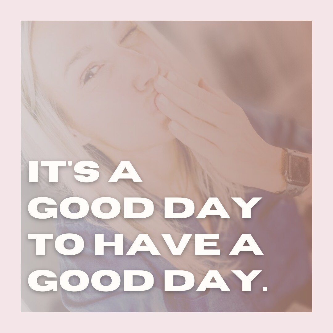 This idea seeeeems like the simplest of the simple.
It CAN be easier said than done tho! Hear me out...
Think about what you focus on, day to day.
Are you focused on how great things are going?
Are you focused on how much you like yourself?
Are