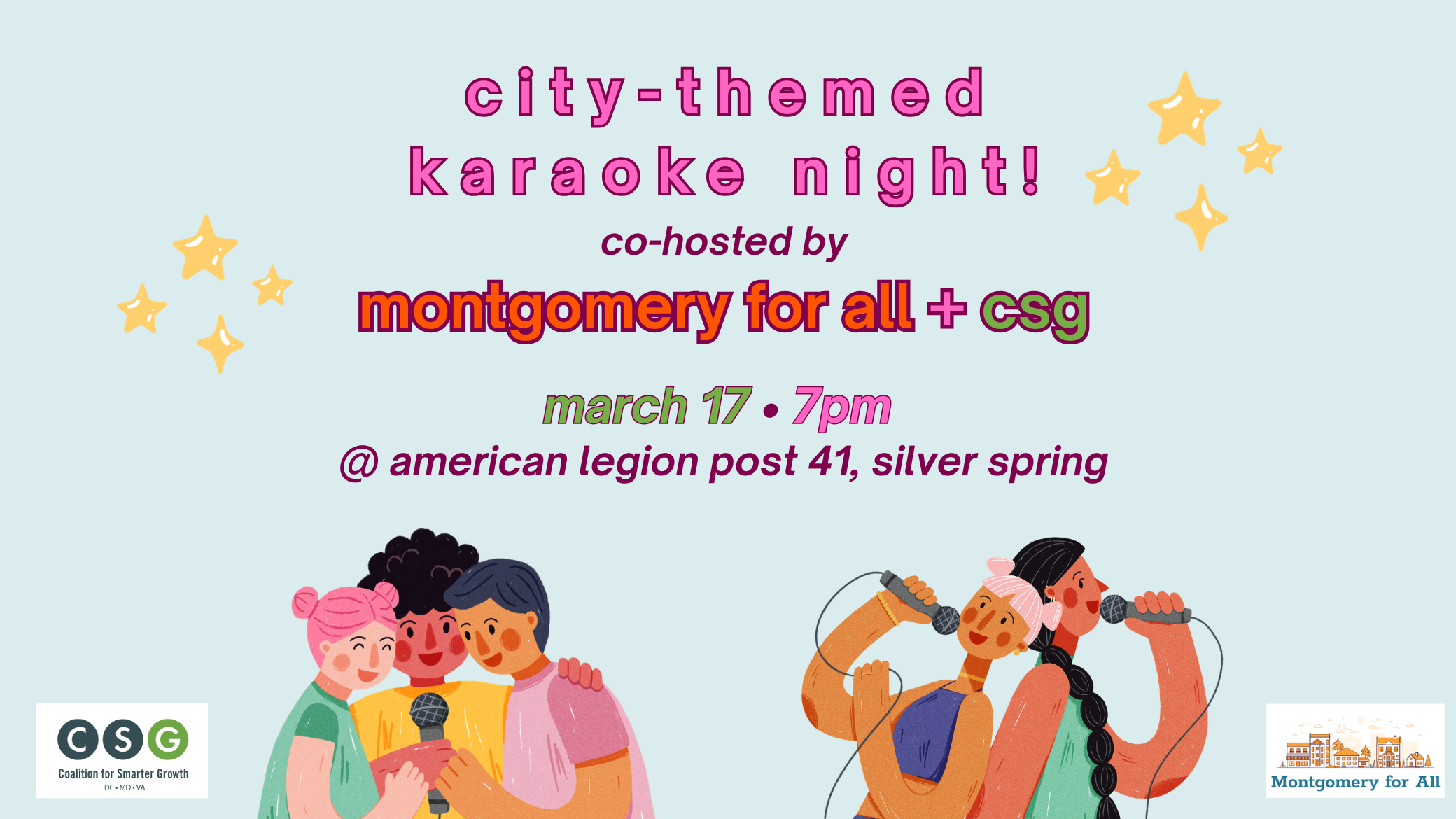 City-Themed Karaoke Night!