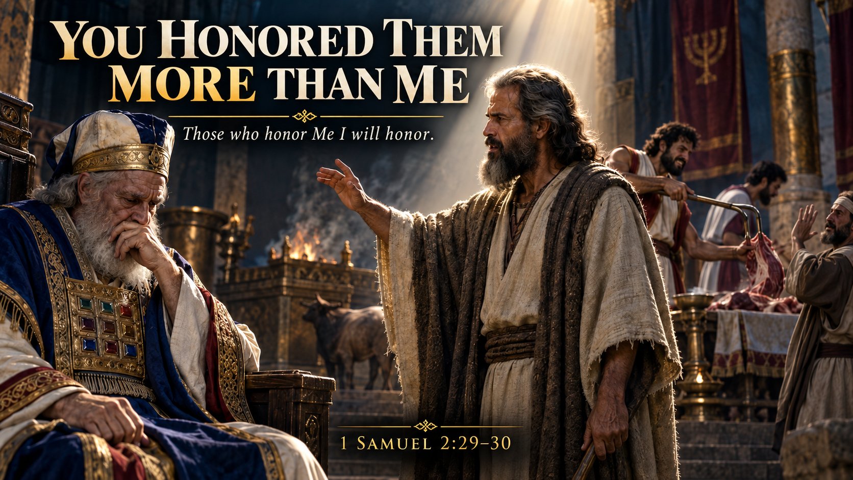 YOU HONORED THEM MORE THAN ME