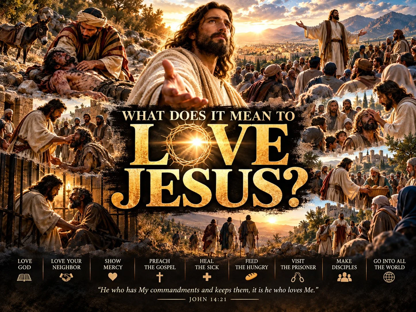 WHAT DOES IT MEAN TO LOVE JESUS?