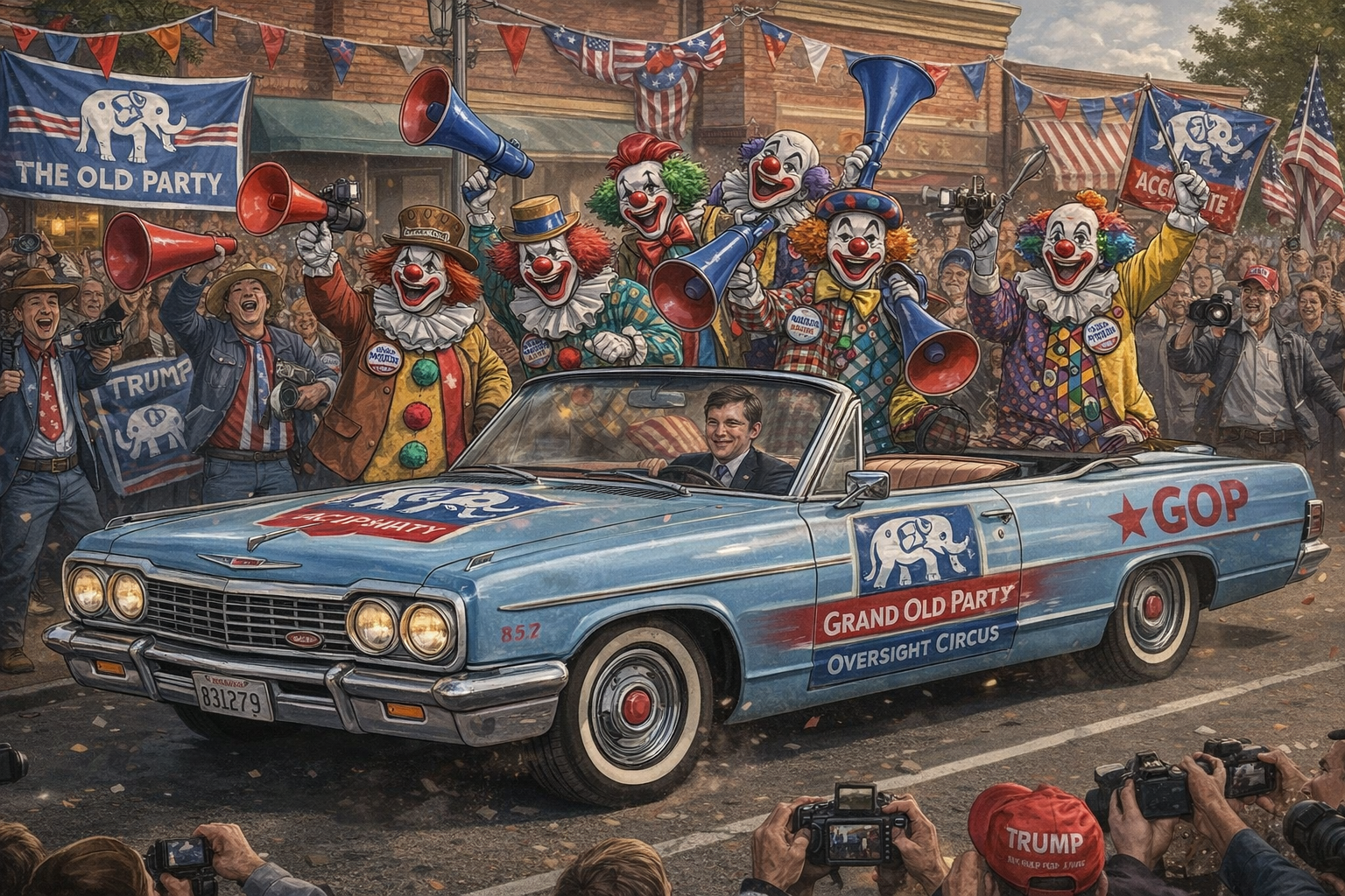 The Republican Clown Car Road Show: A Decade of Hearings, Histrionics, and Hot Air