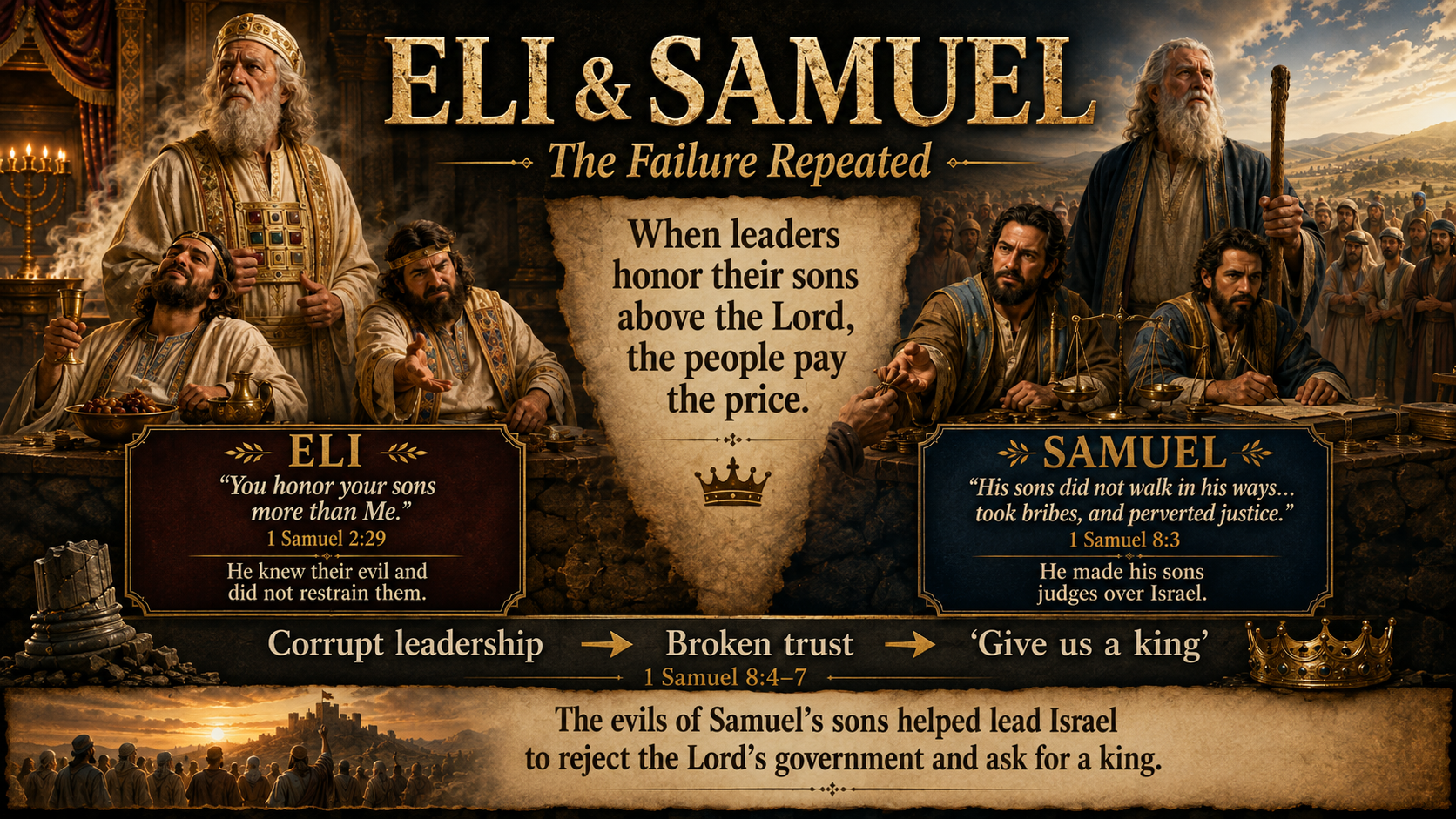 When God’s Spiritual Governance Systems Fail, the People Will Seek a Political Solution