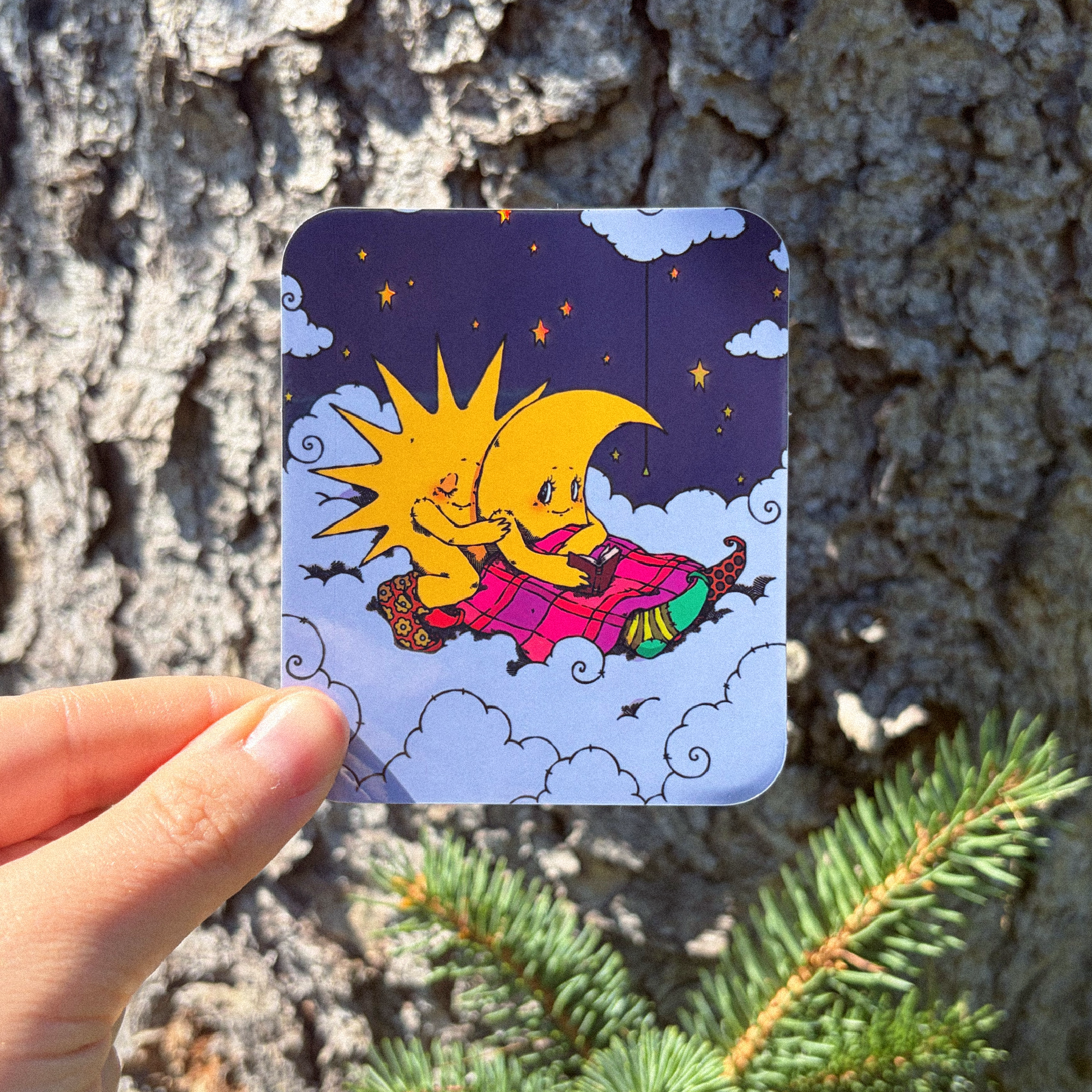 Goodnight, Sun Sticker
