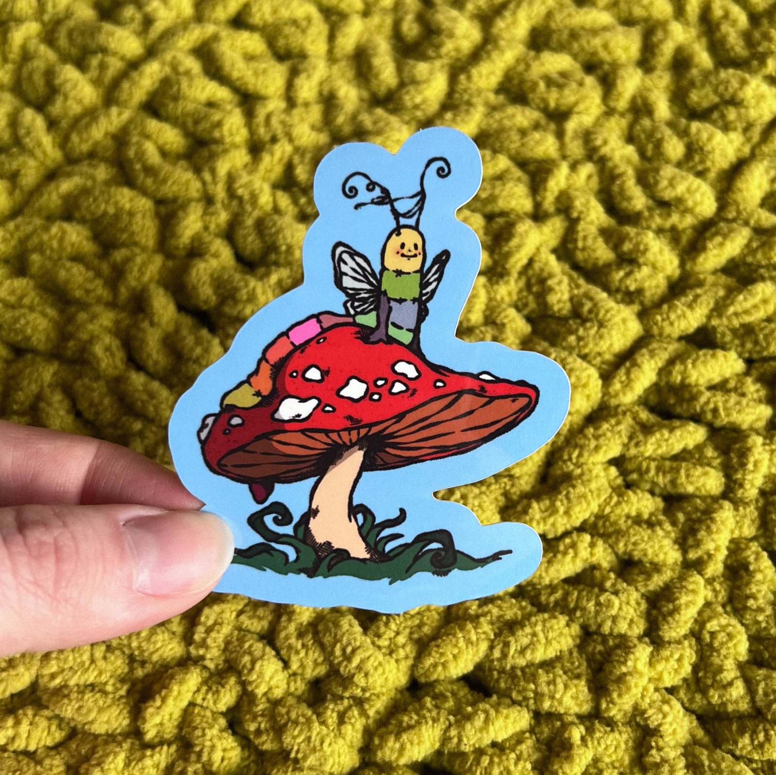 Little Caterpillar Sticker