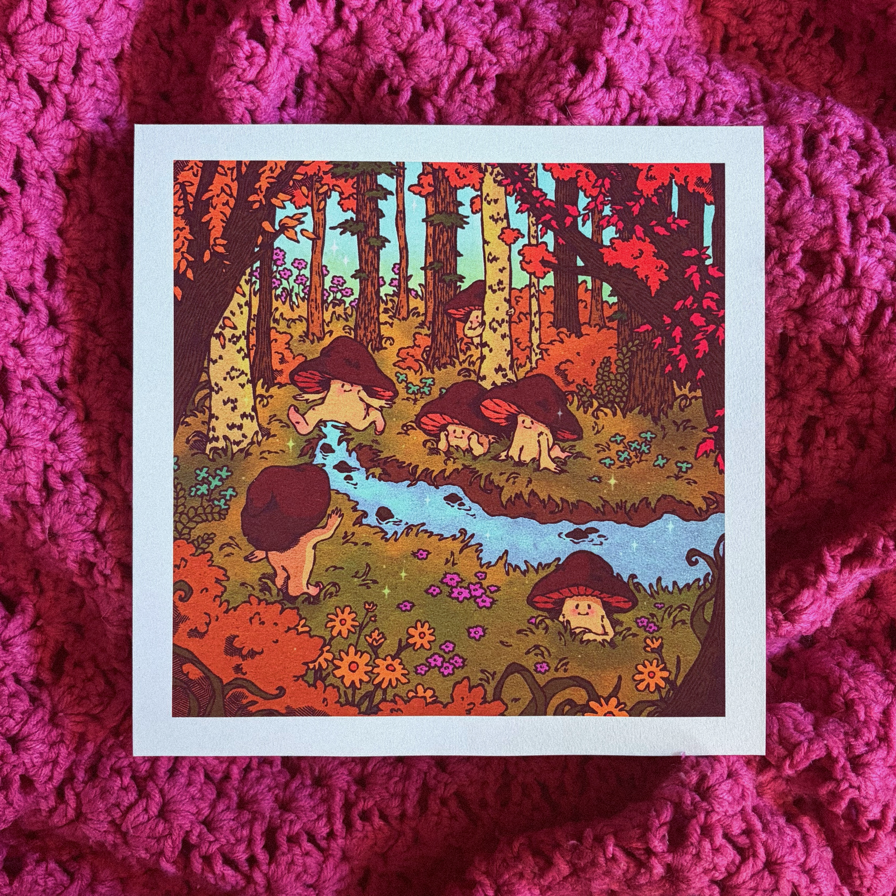 A Mushroom Gathering