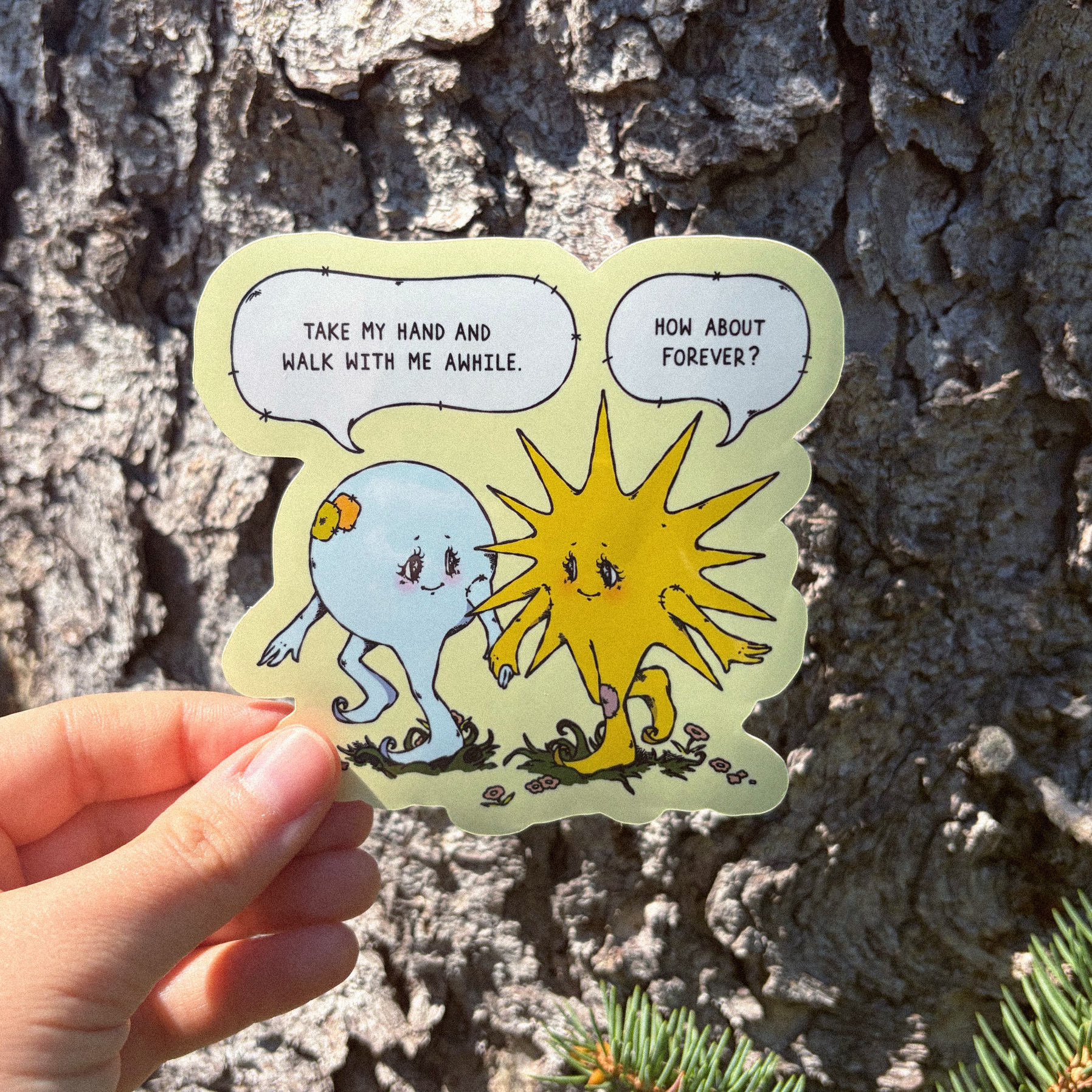 How About Forever? Sticker