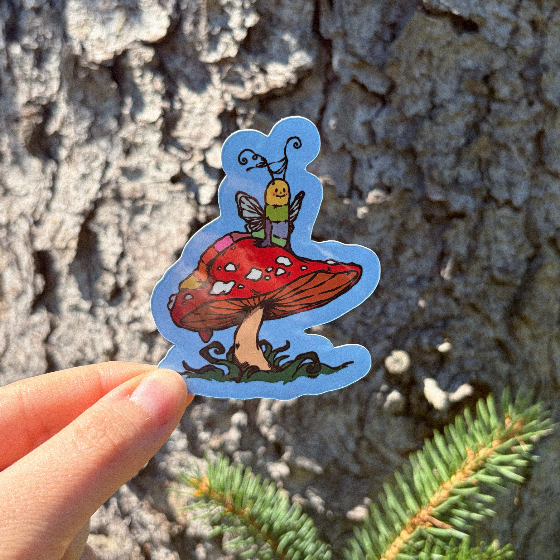 Little Caterpillar Sticker