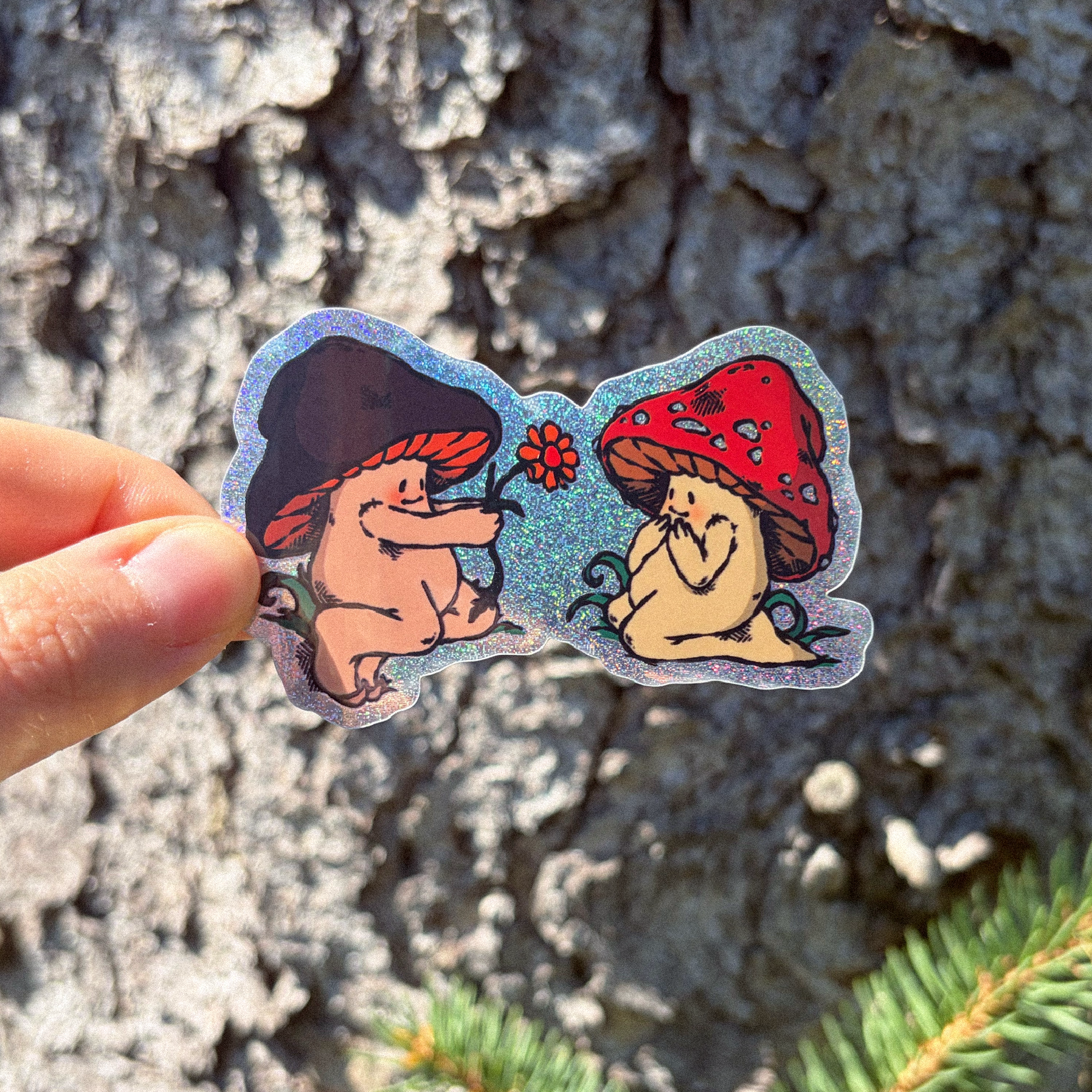 A Flower for You Sticker