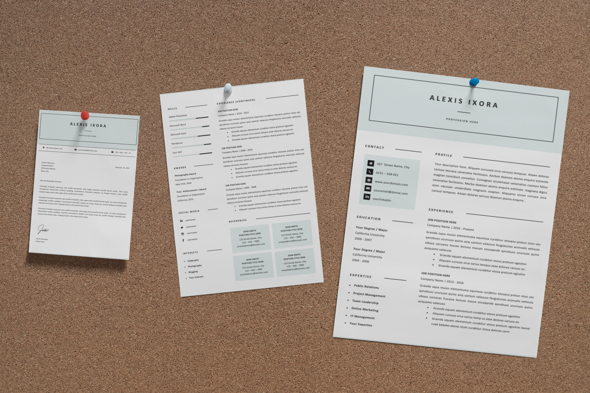 mockup-of-an-a4-an-a5-and-an-a6-flyers-hanging-on-a-cork-27370.png