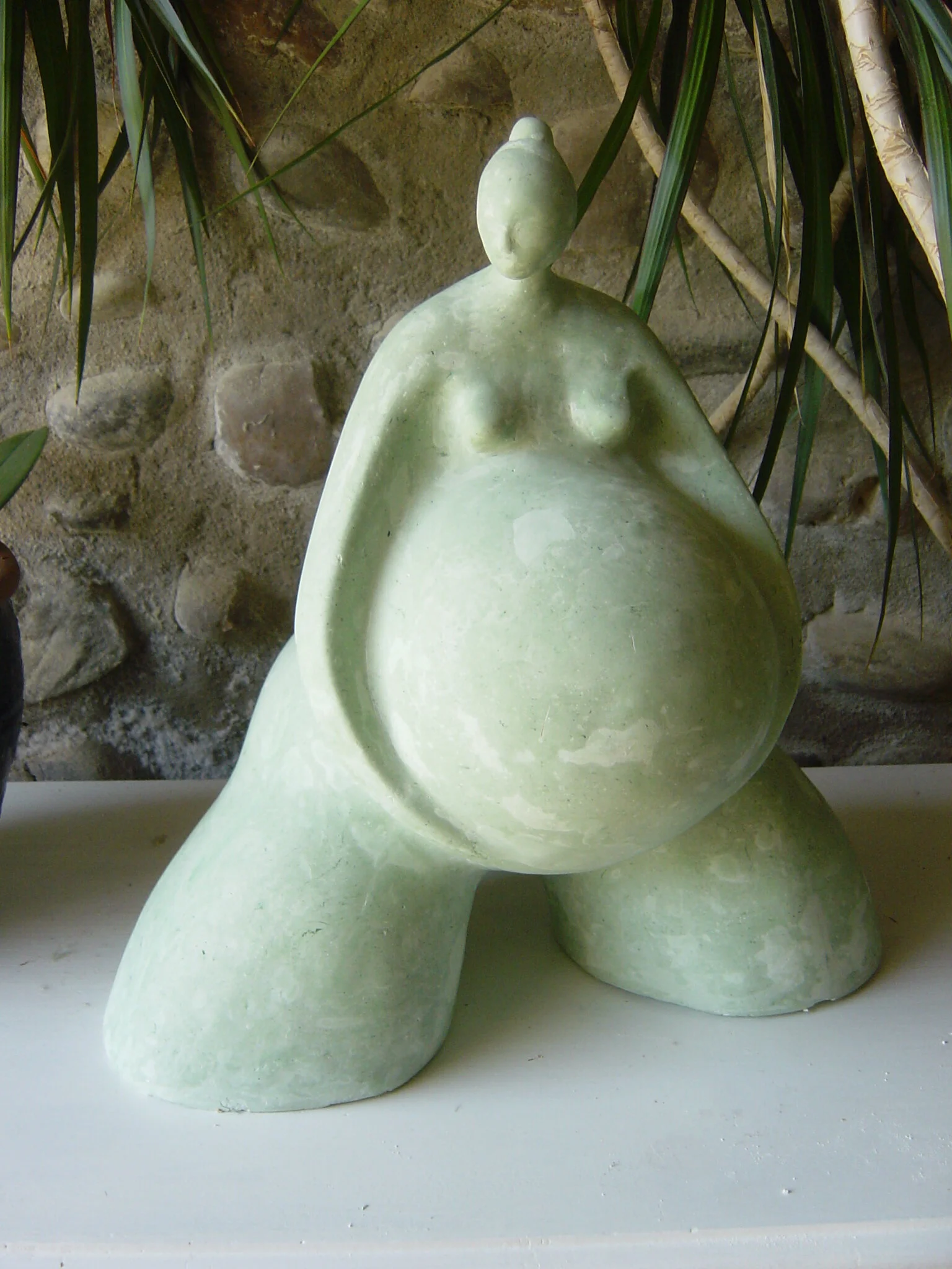 Mother Birth 1 - stucco (sold)