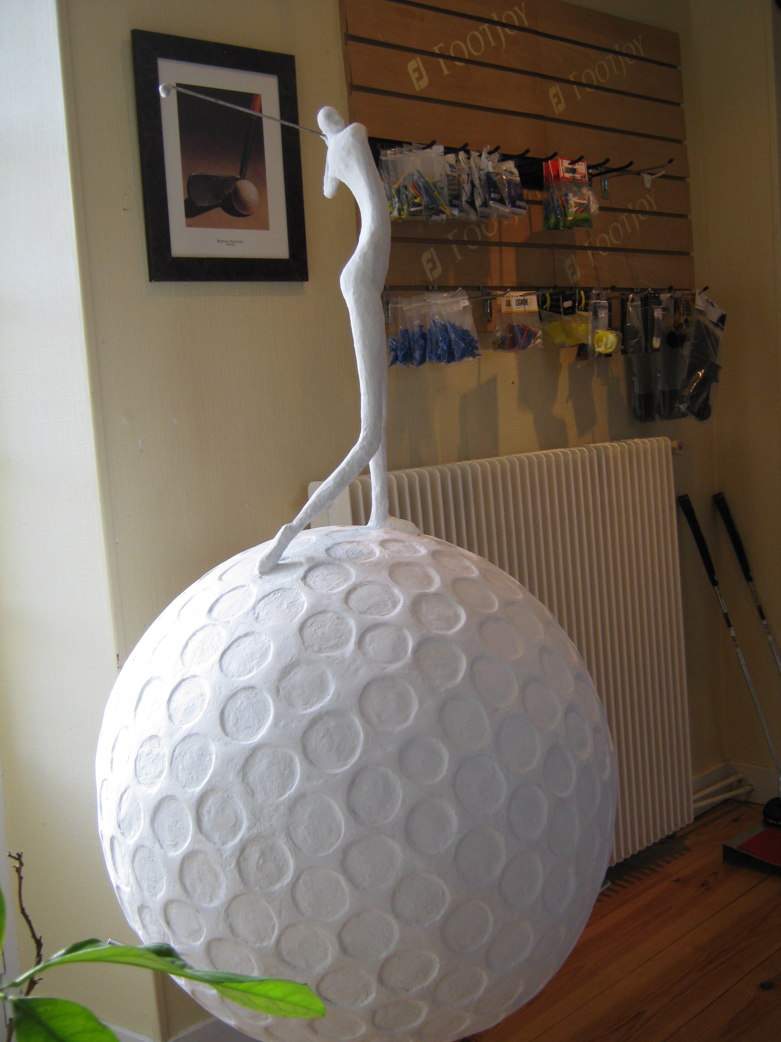 Commission for Golf Club at Salies de Béarn - cement  (sold)