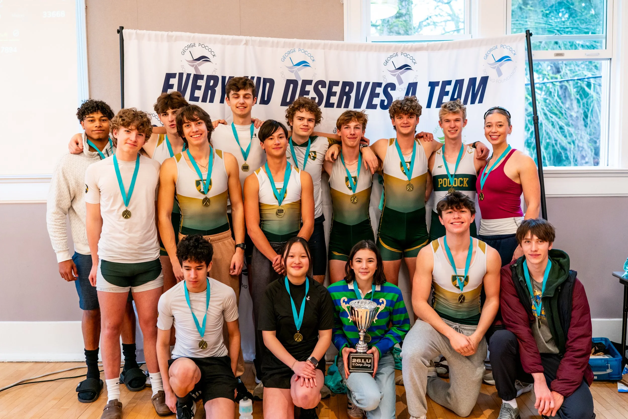 26 Point LU Marathon of Meters Awardees — George Pocock Rowing Foundation