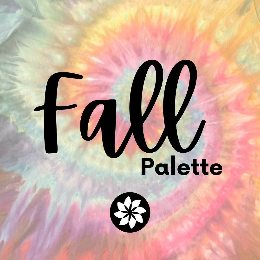 &bull;Fall into Tie Dye Season&bull;
 🍂🕸️🎃

Introducing our vibrant new palette inspired by the cozy warmth of autumn, the spooktacular spirit of Halloween, and the pride of our #jacksonvillejaguars! 🏈

These colors will be in addition to our fav