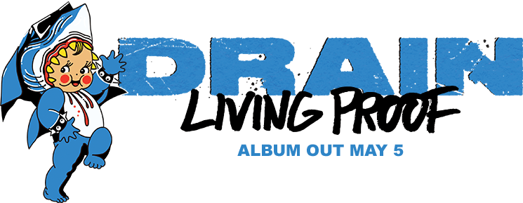 drain hardcore merch