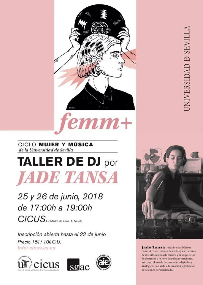 Taller DJ "Femm+" Ciclo Mujer y Música 1º Edición 2018