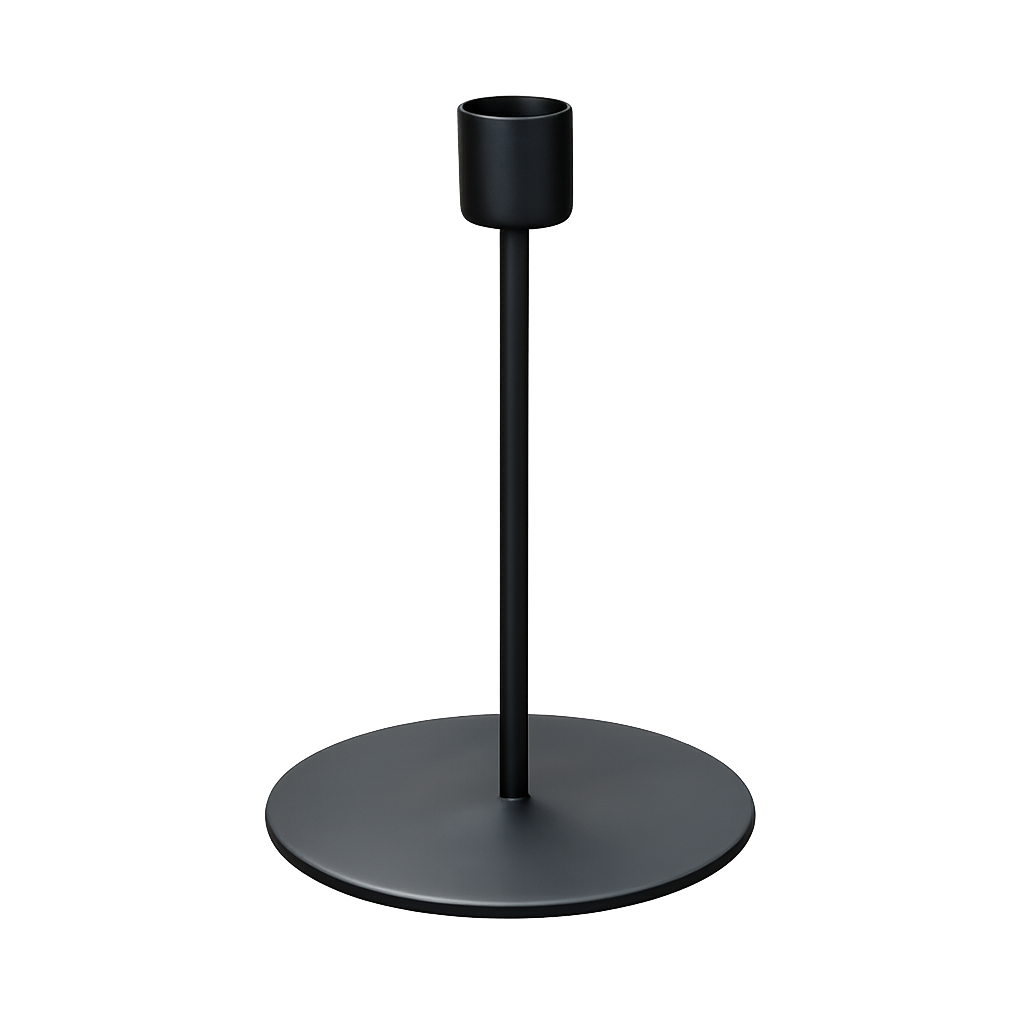 Be Home Kent Black Candlestick