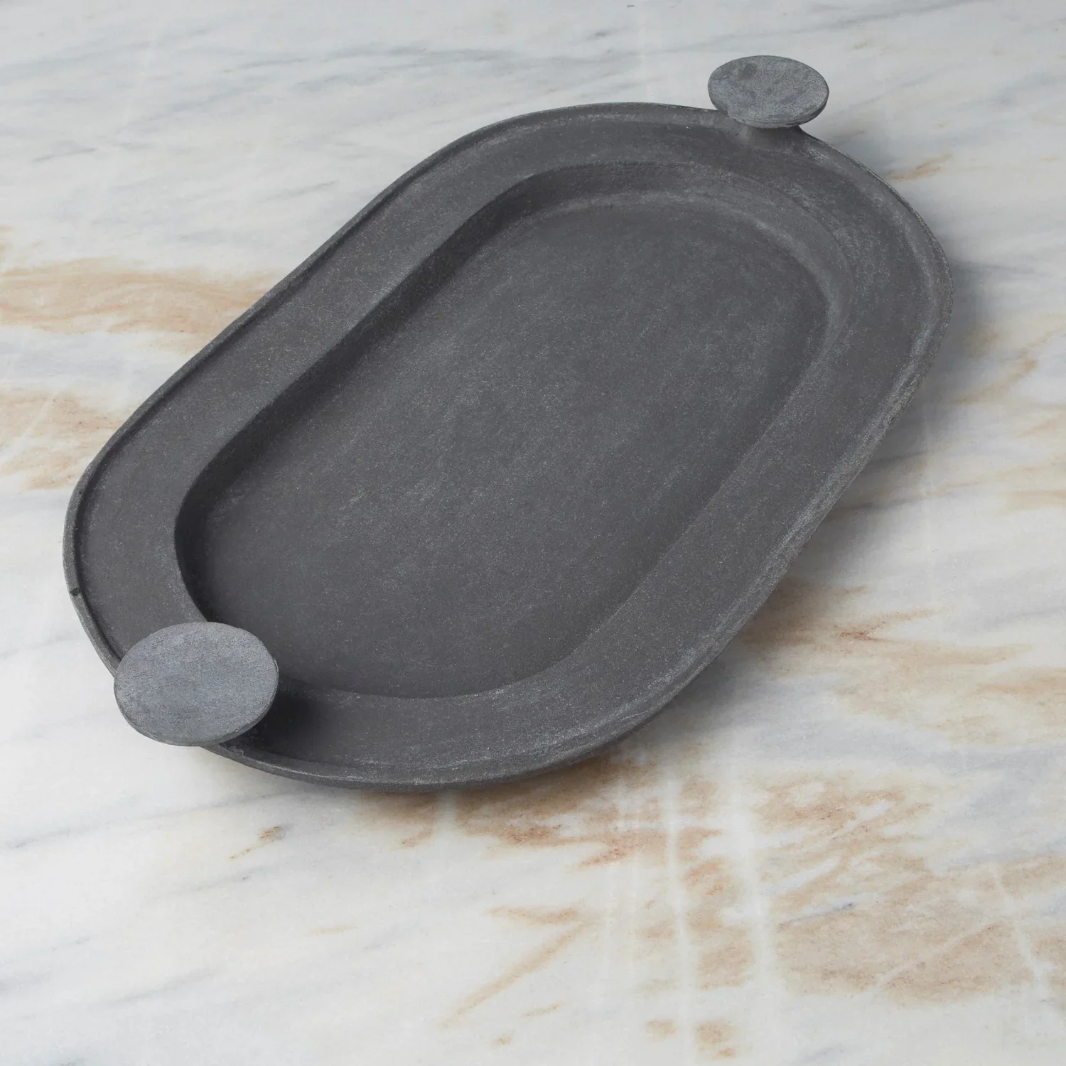Be Home US Petra Zinc Tray, Small.webp