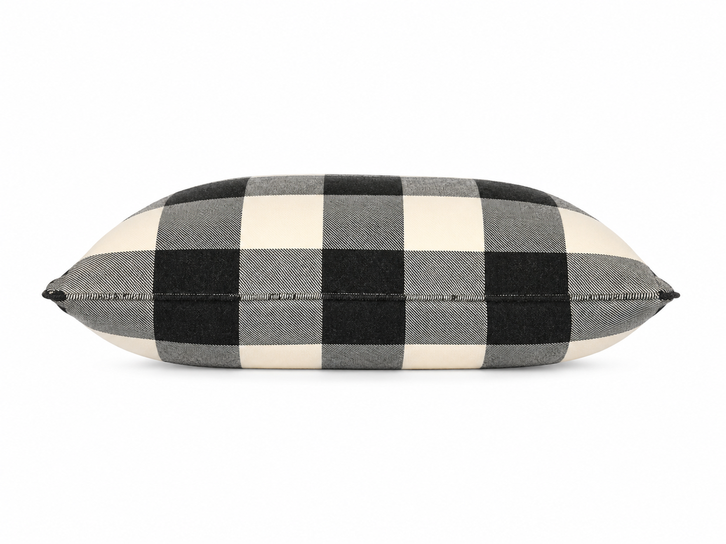 Black White Checkered Pillow product img 1 edited.png