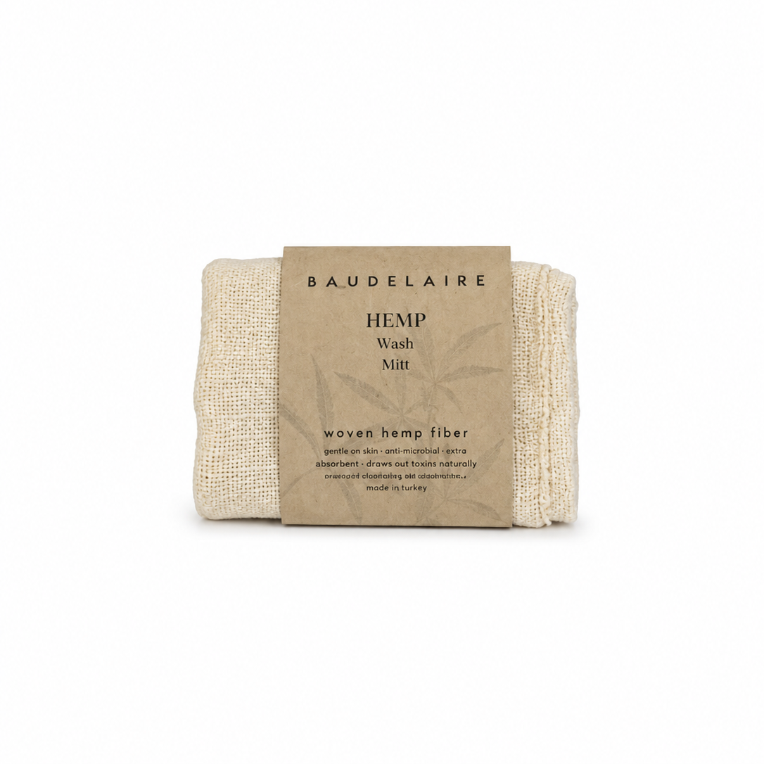Baudelaire Hemp Wash Mitt