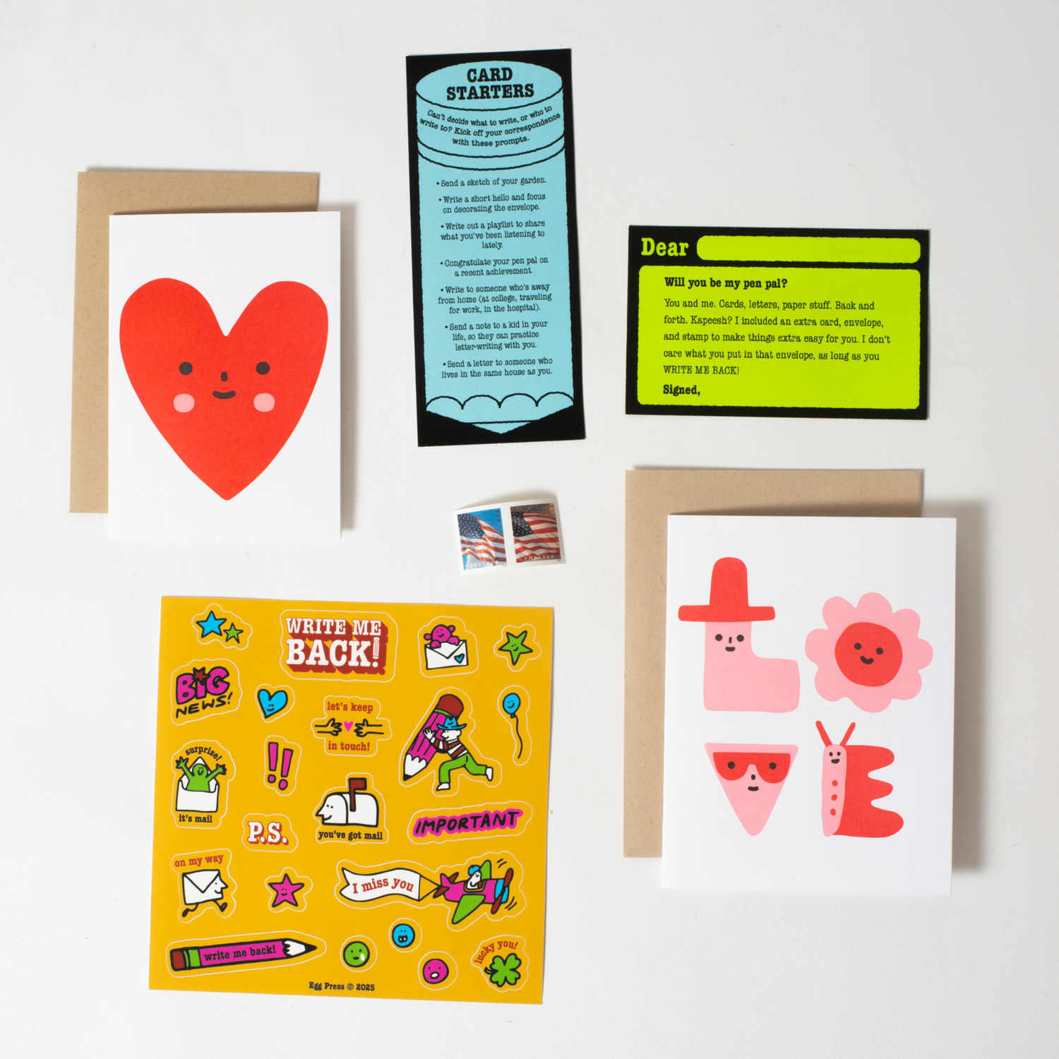 WRITE ME BACK PEN PAL KIT — Suzy Ultman