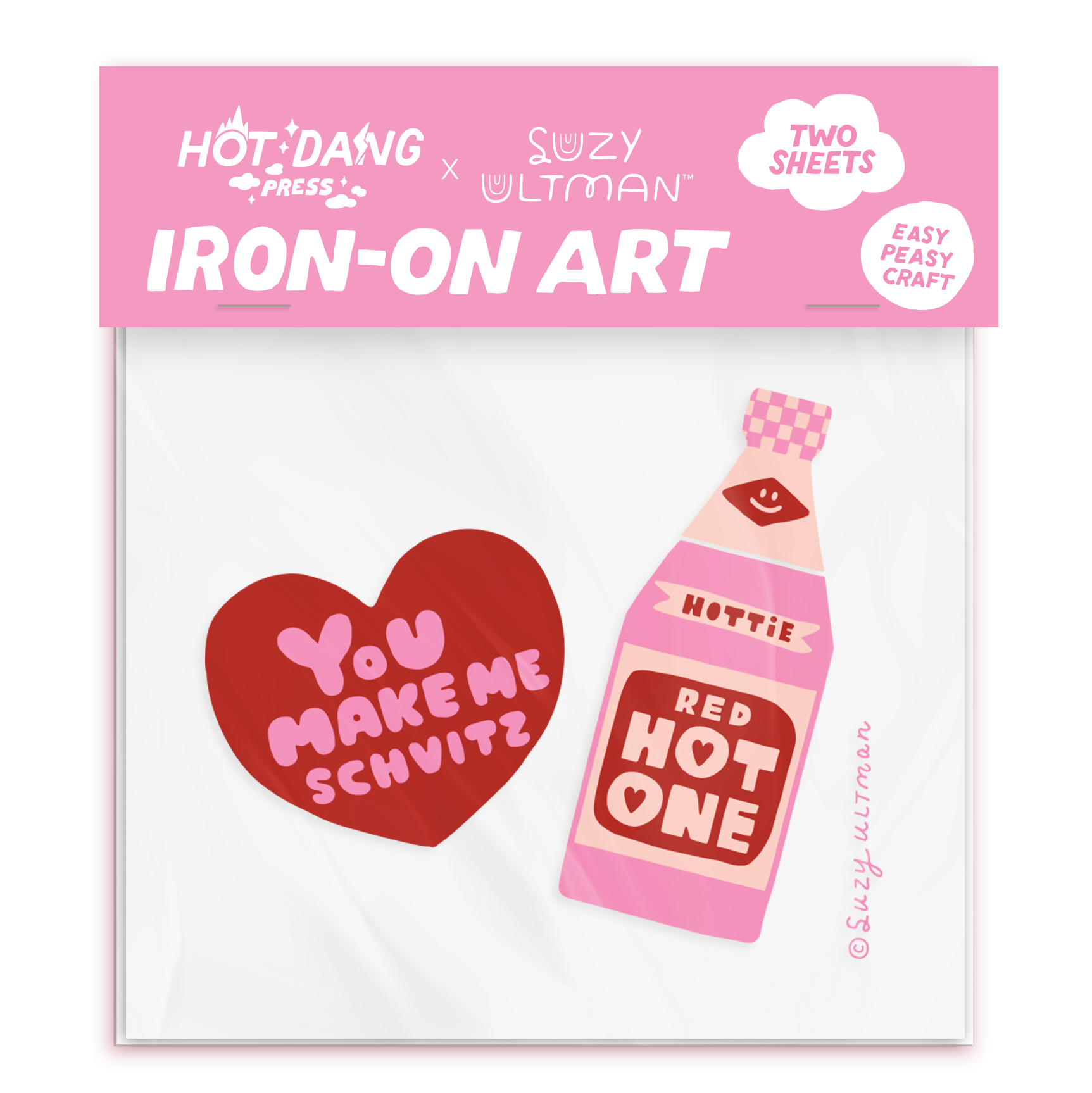 Hot Sauce Iron-On Buddy