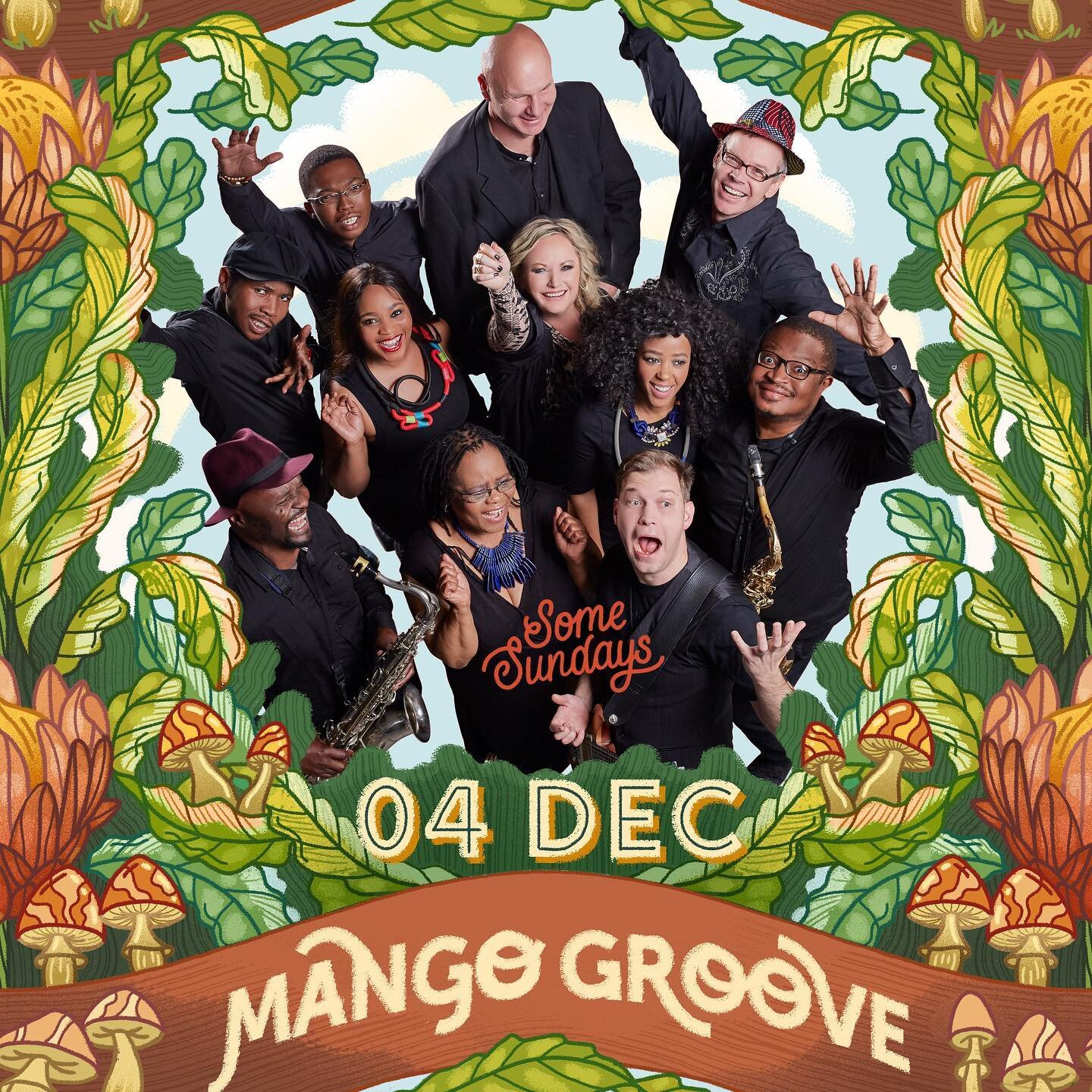 And there it is, our not to be missed season Finale with legacy group Mango Groove. 

These living legends have been working their South African music magic for over 35 years, spanning an exciting and turbulent time in the history of South Africa. 

