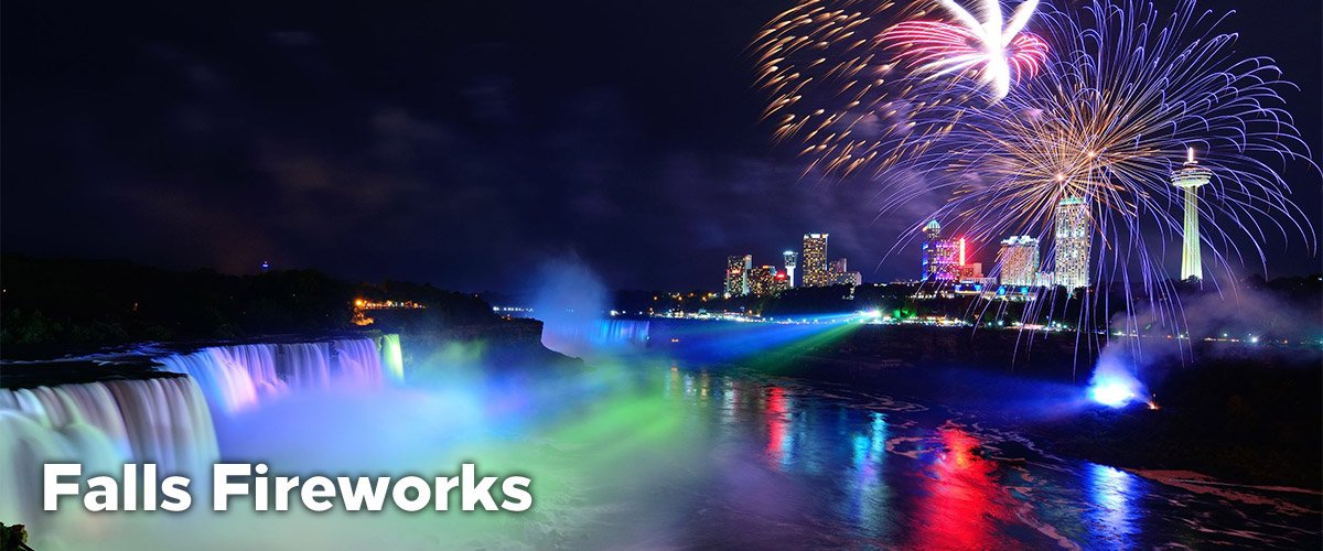 Fireworks over the Falls