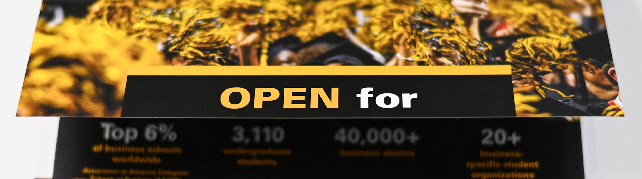 School of Business recruitment