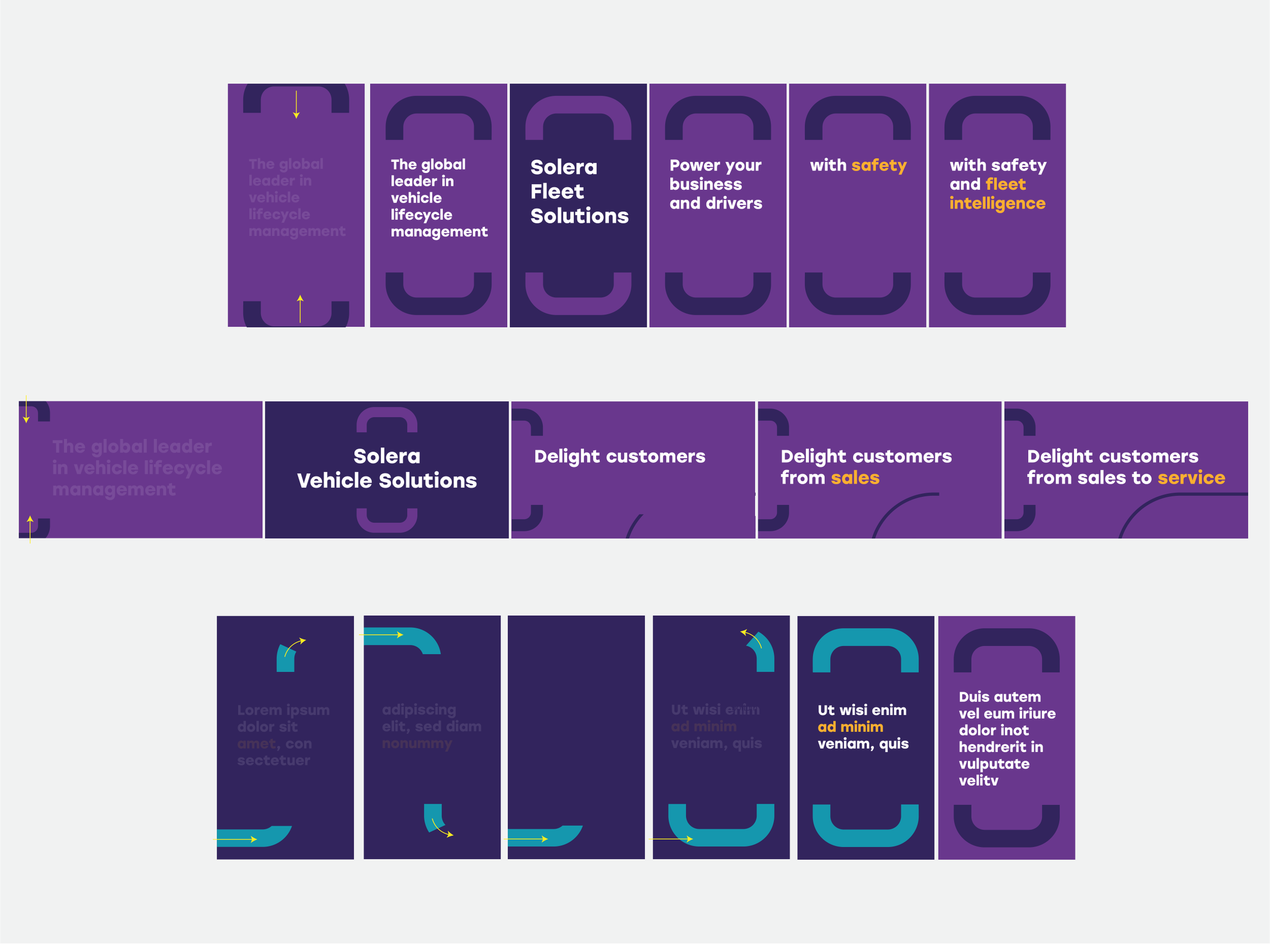 Motion design for screens