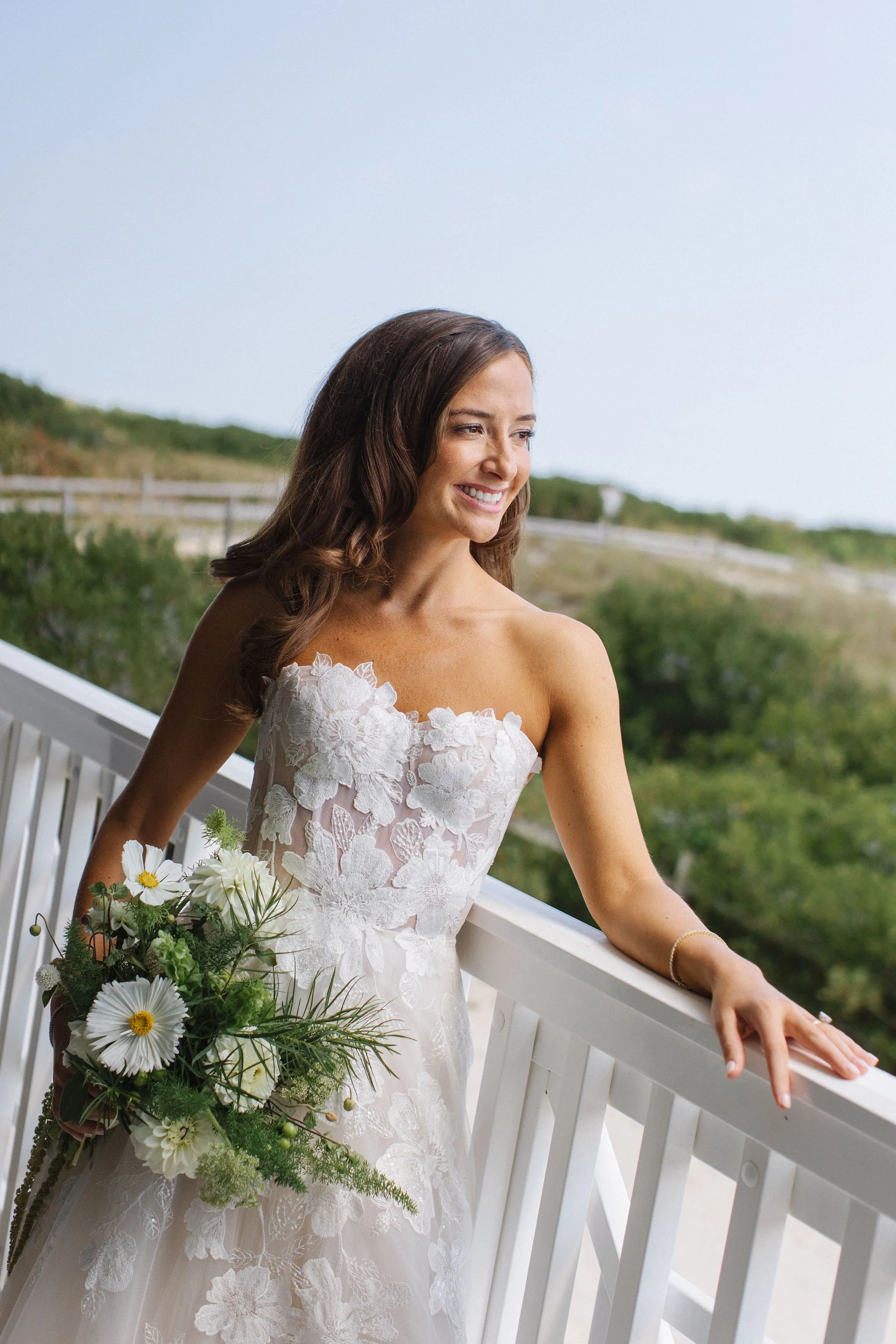 organic bridal bouquet