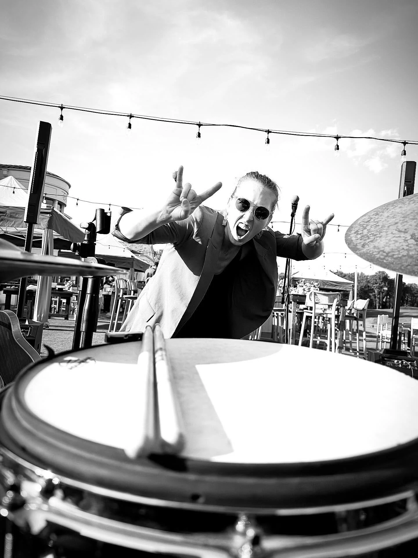 Saturday was one for the books 🖤

We got to share the stage with some of our absolute favorite humans. Our drummer @steveteachesdrums (10 years together&hellip;how?!) and @lukebarnettemusic, who was also there from the very beginning. It has been a 