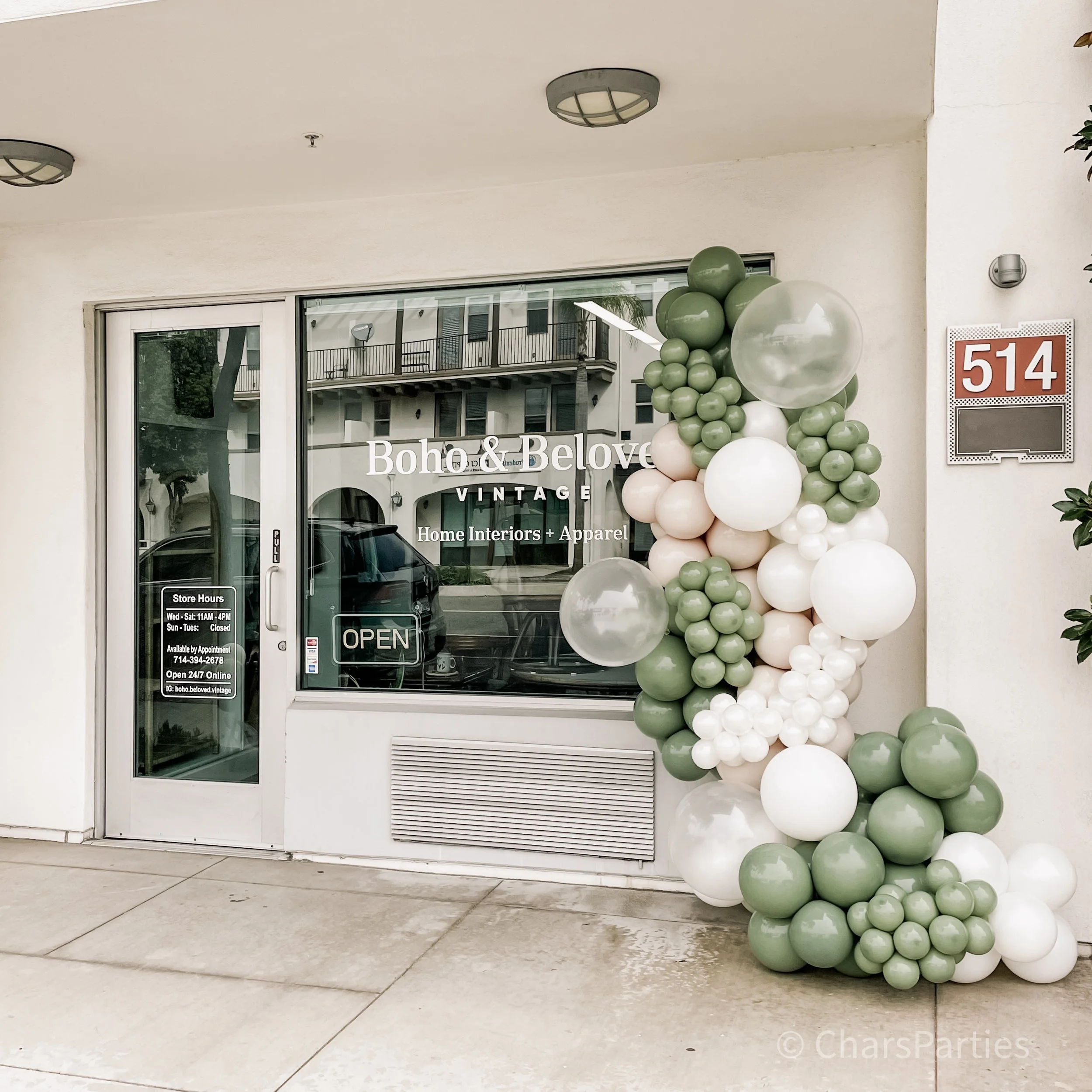 10' Balloon Garland — Char's Parties Balloon Decorations