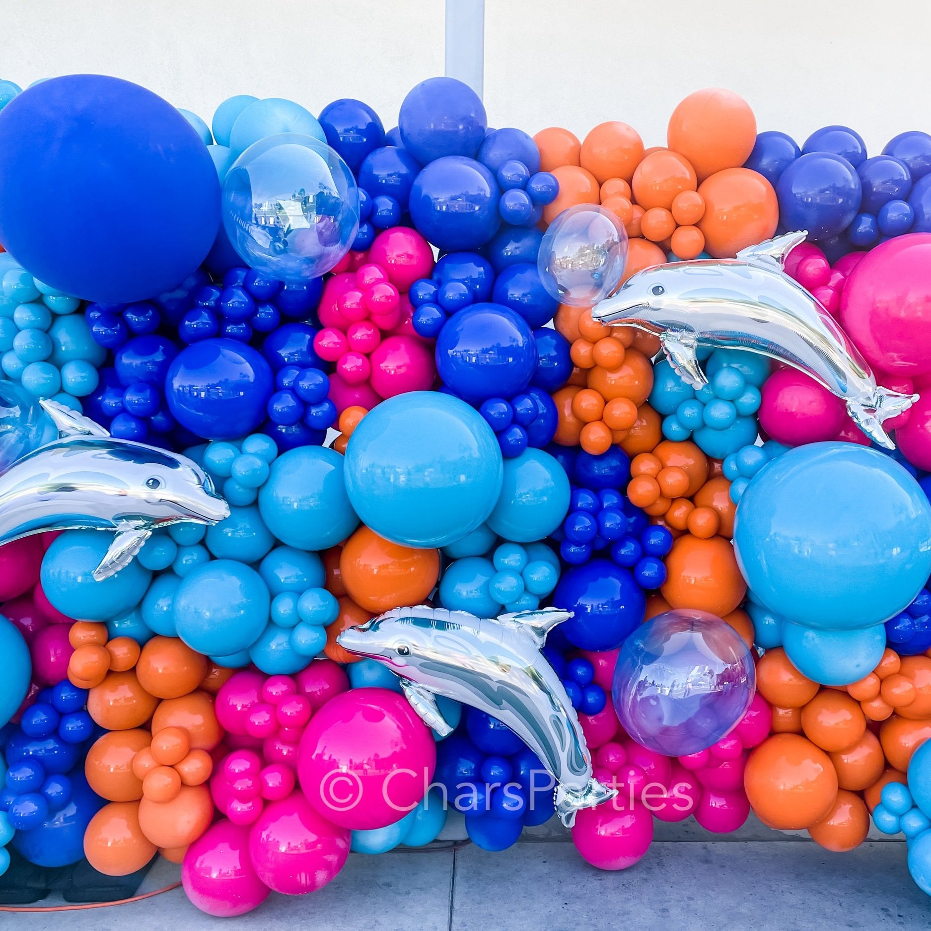 Custom Balloon Installations and Garlands — Char's Parties Balloon  Decorations