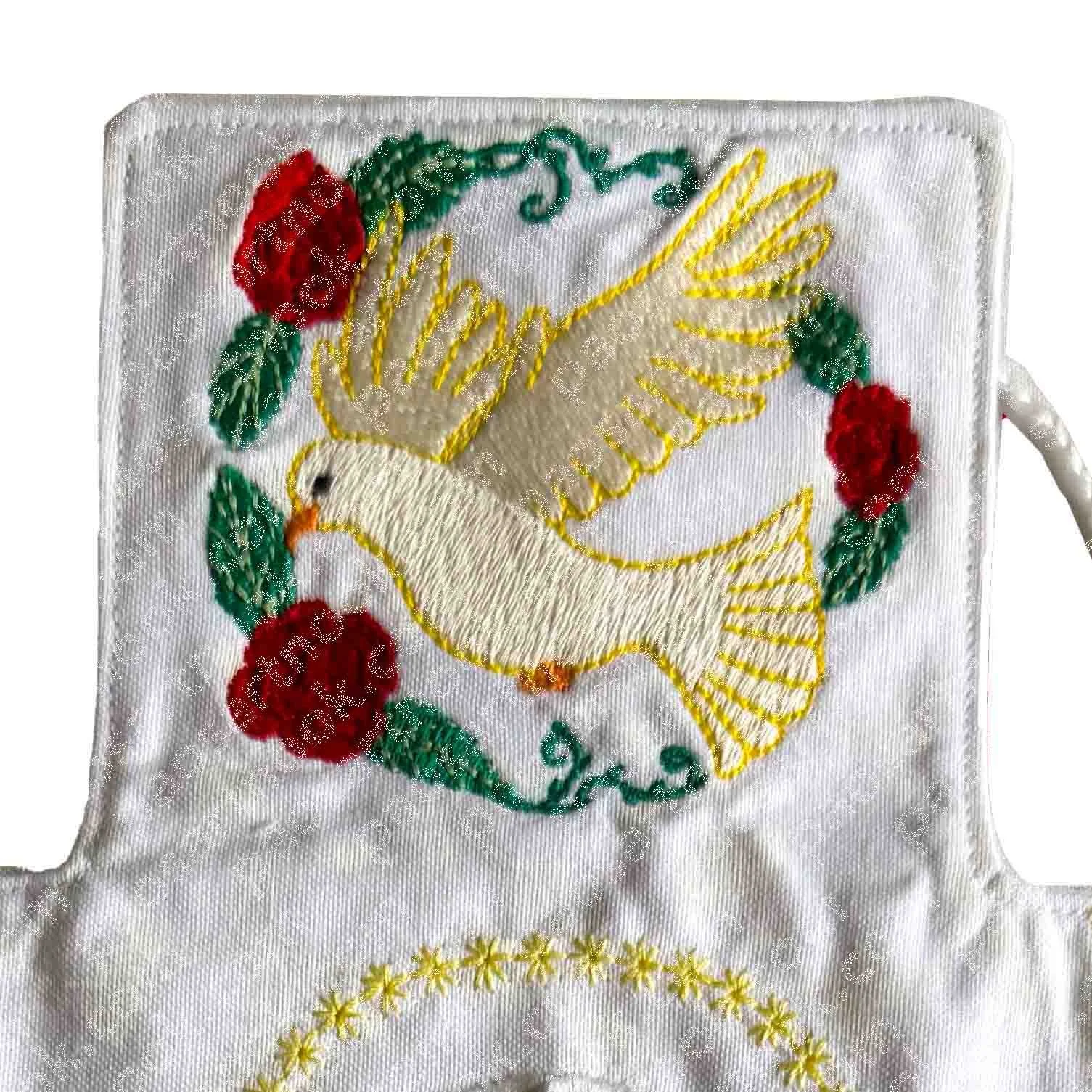Add Embroidery - "Dove" - to my Pocket Devotional or Snap Shrine