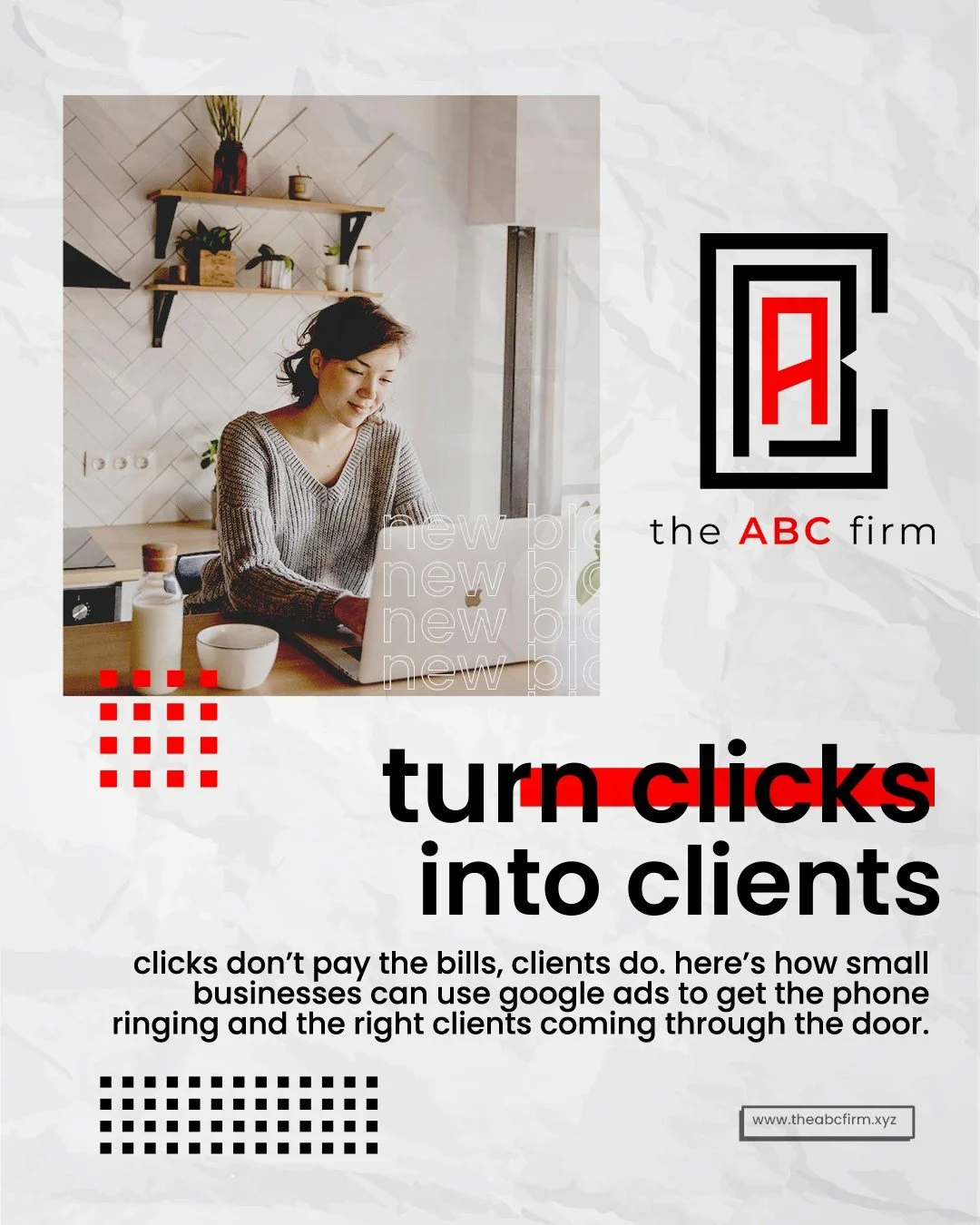 thinking about running google ads but not sure if it&rsquo;s worth it? the truth is, clicks don&rsquo;t pay the bills, clients do. when set up the right way, google ads can get your phone ringing with people already searching for what you offer.

we 