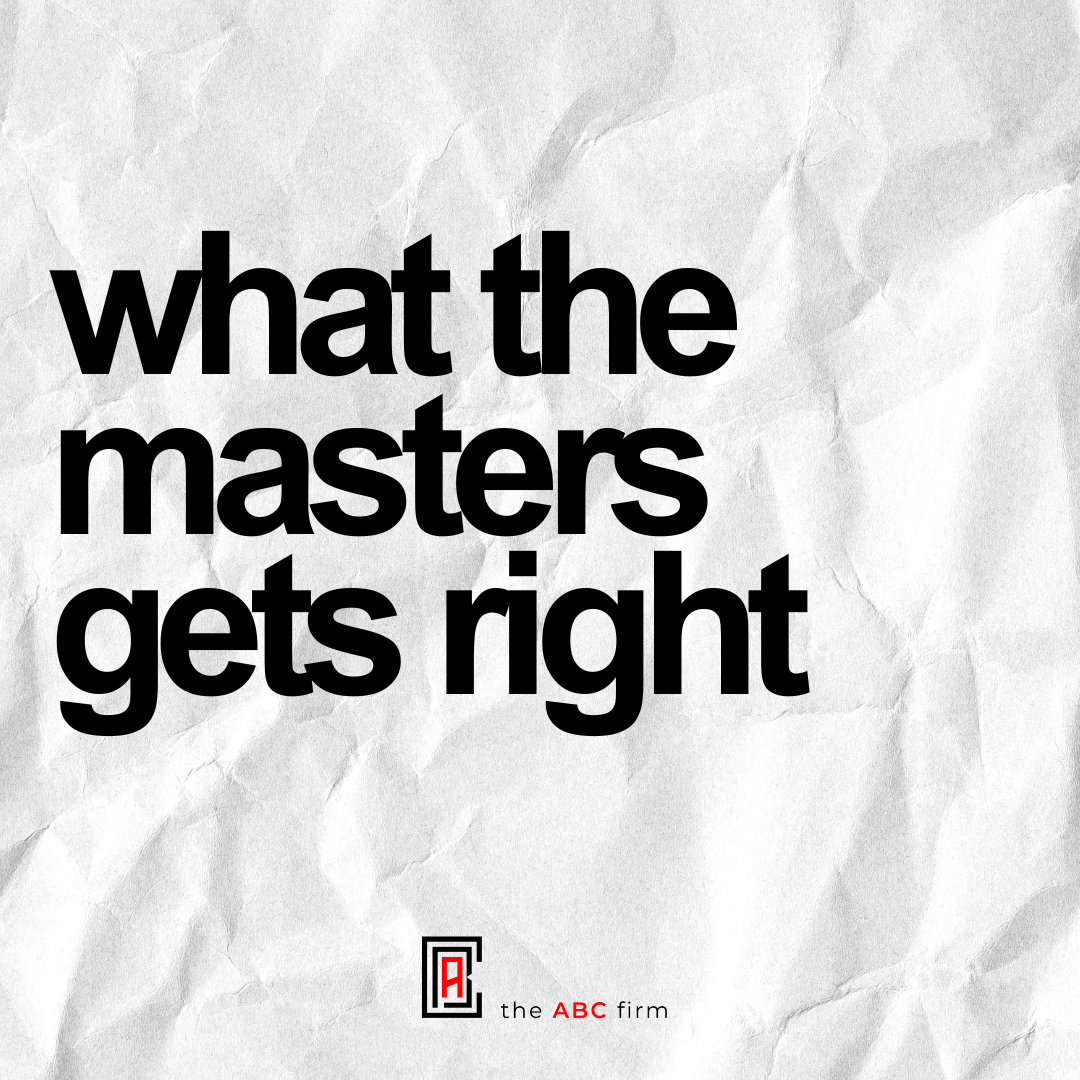 what the masters still gets right about brand prestige