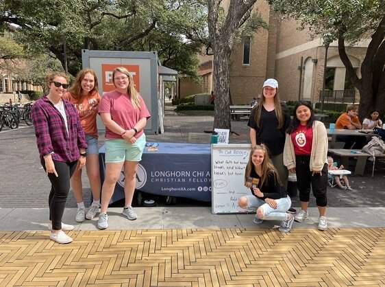 We want to meet YOU! 

Stop by our table on speedway by Jester Hall on Thursday or Friday from 10am-2pm! 

We have some new faces to great you!