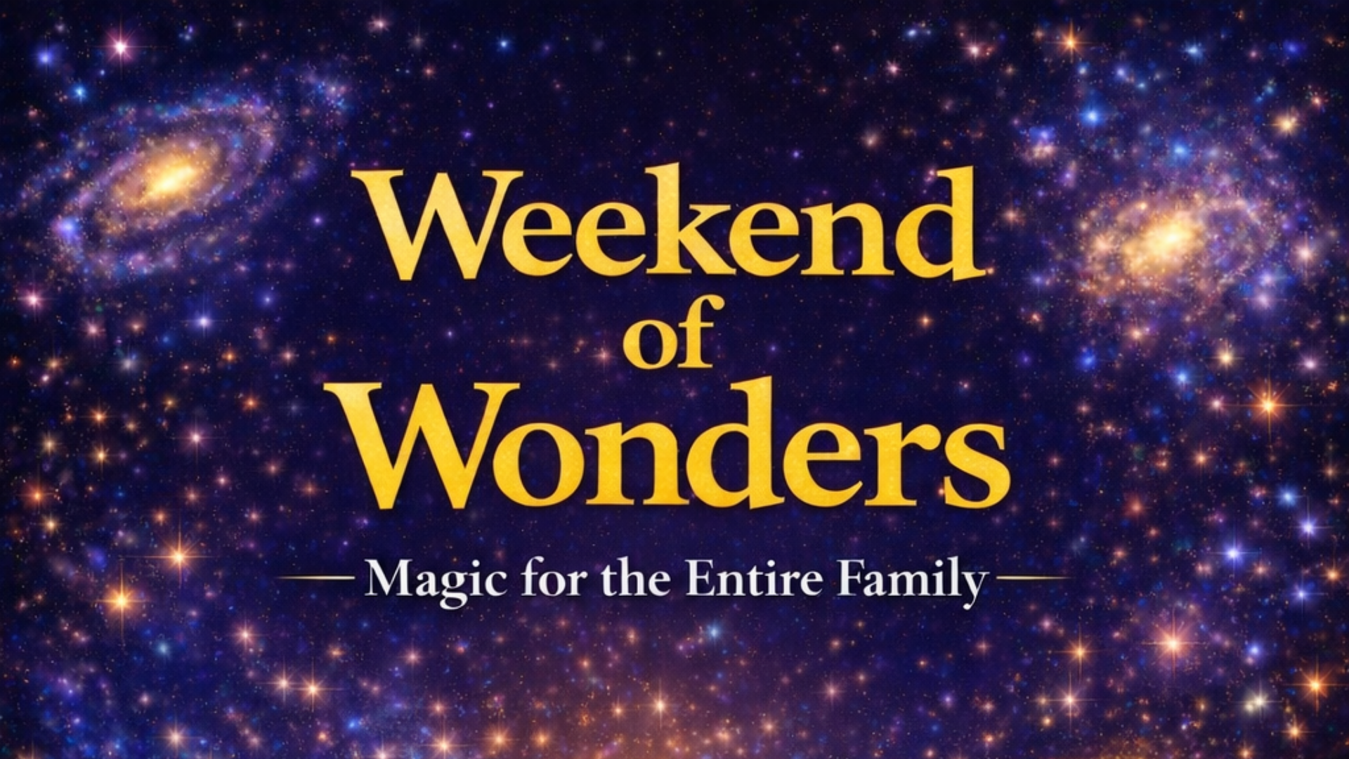Weekend of Wonders