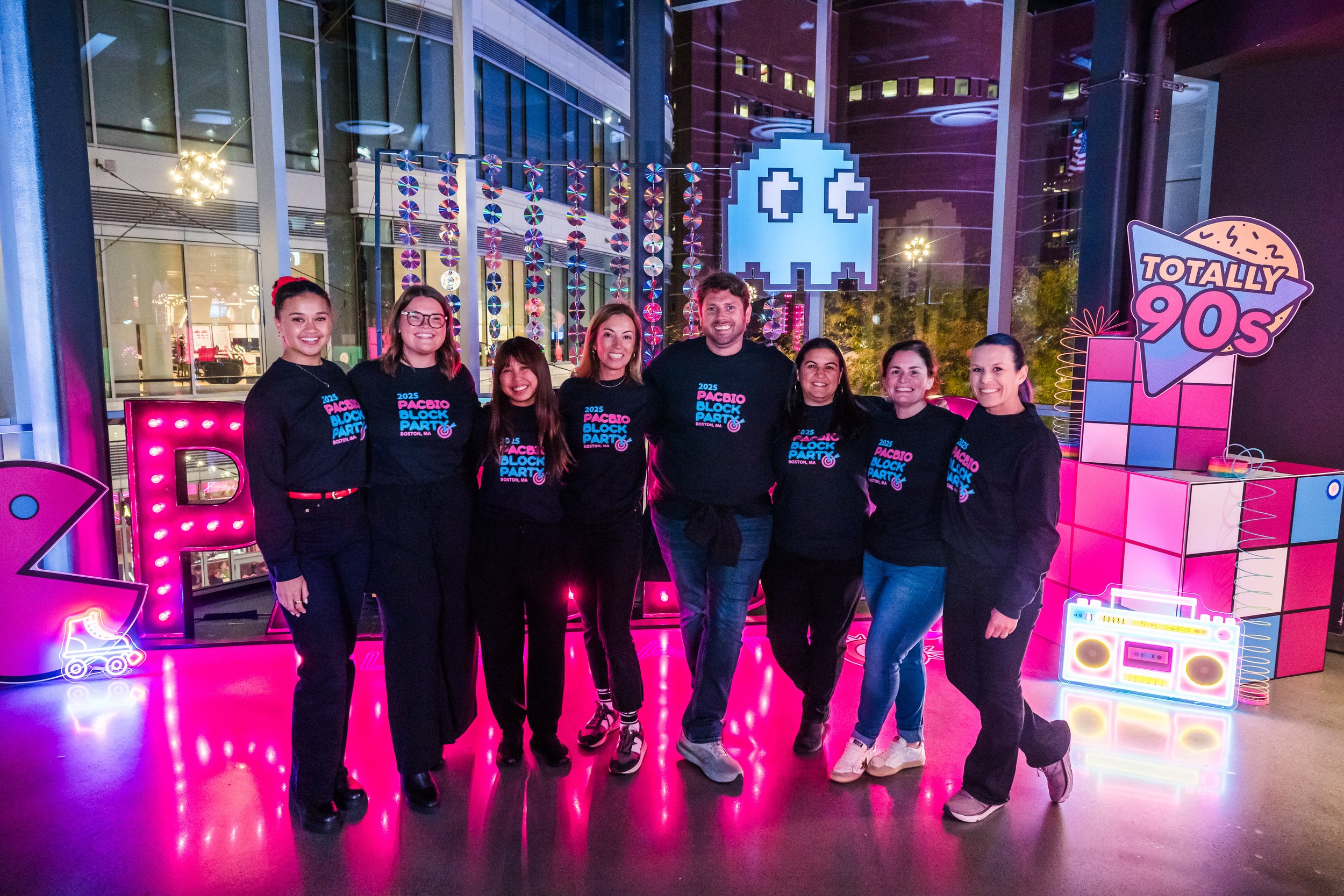 PacBio Team Shot at the Block Party.