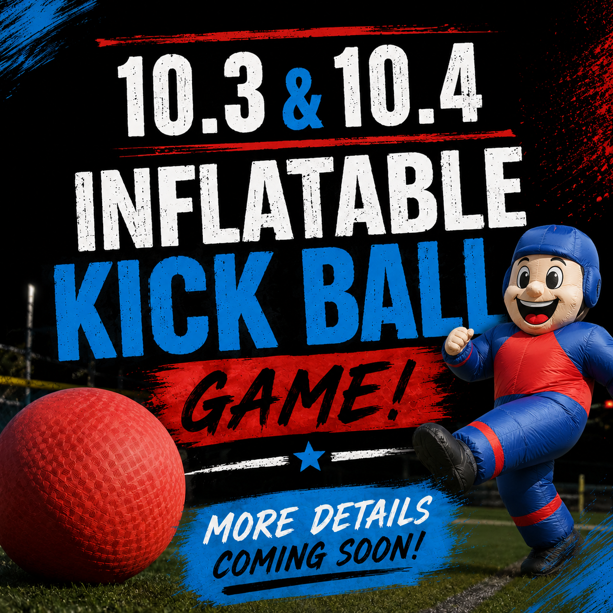 Inflatable Kick Ball Game
