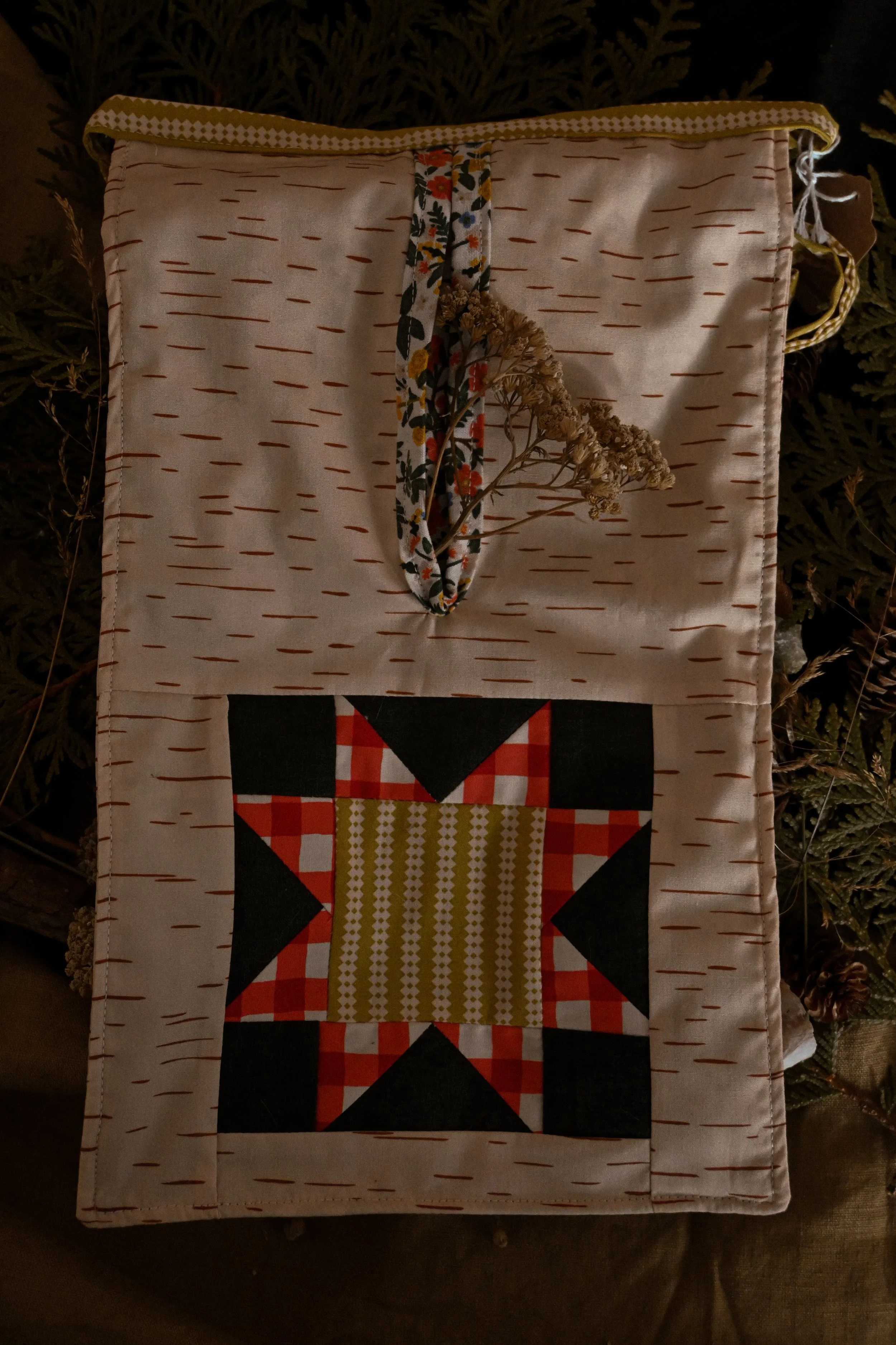 Collector's Pouch - Birch and Plaid