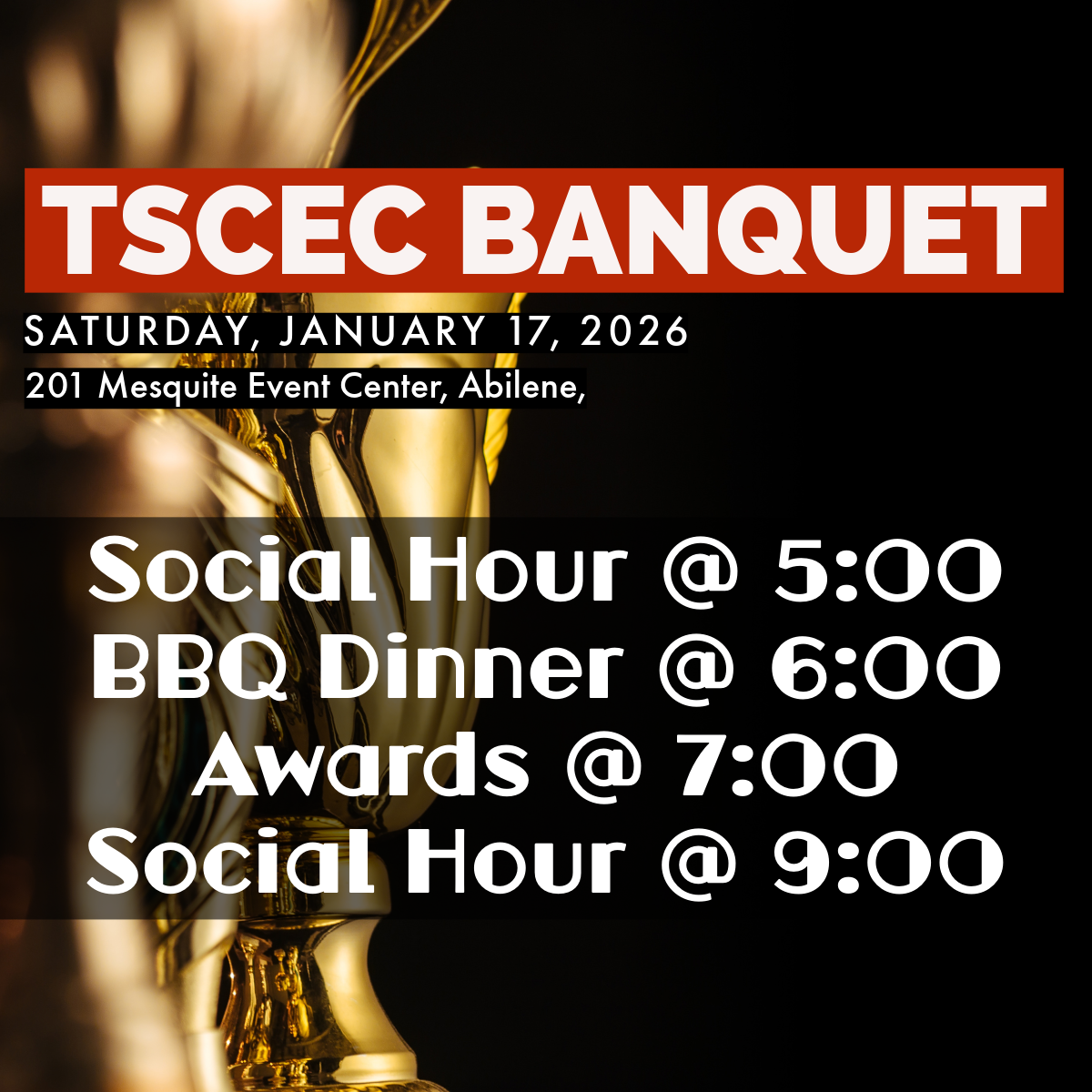 TSCEC 2025 Awards Banquet