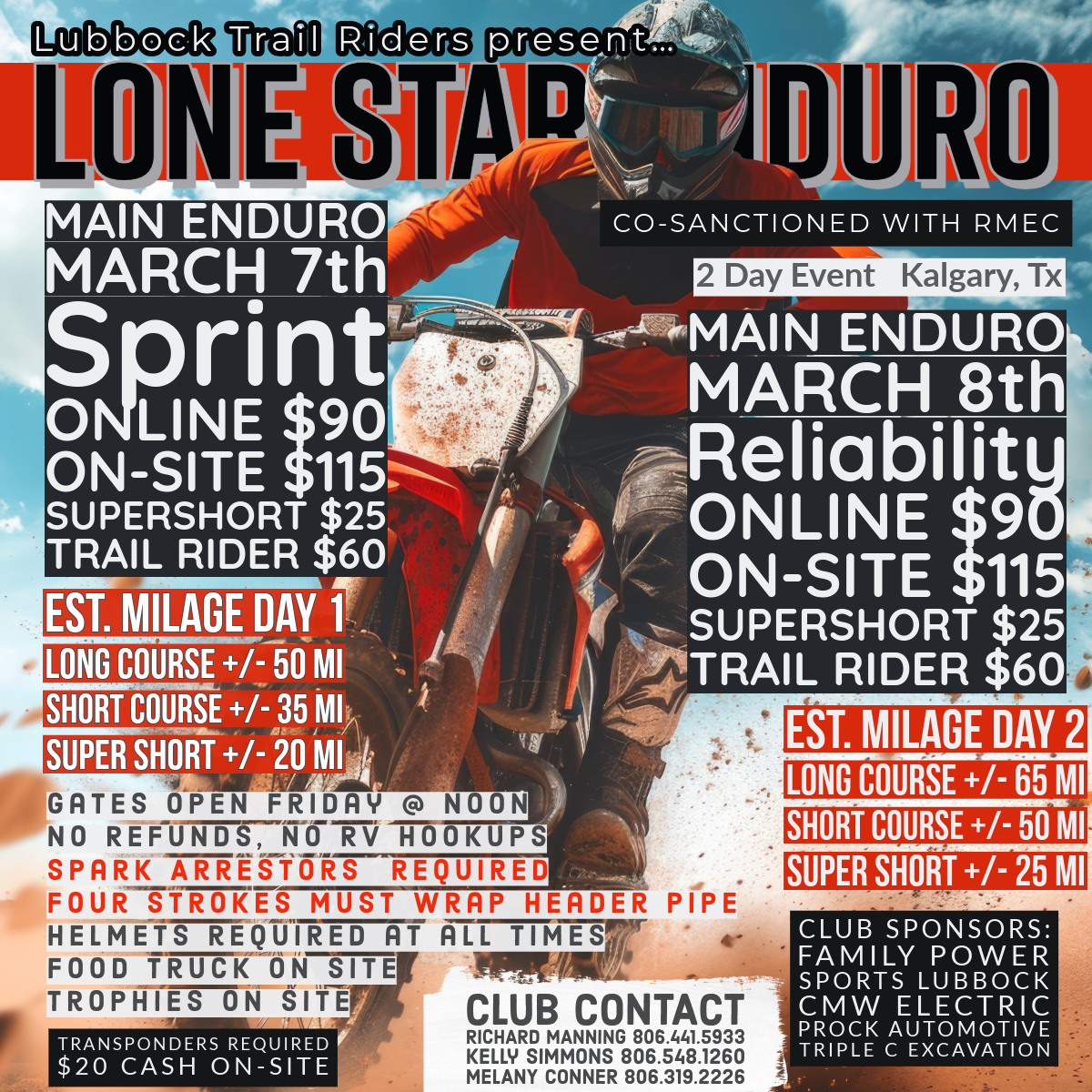2026 Lone Star Enduro
