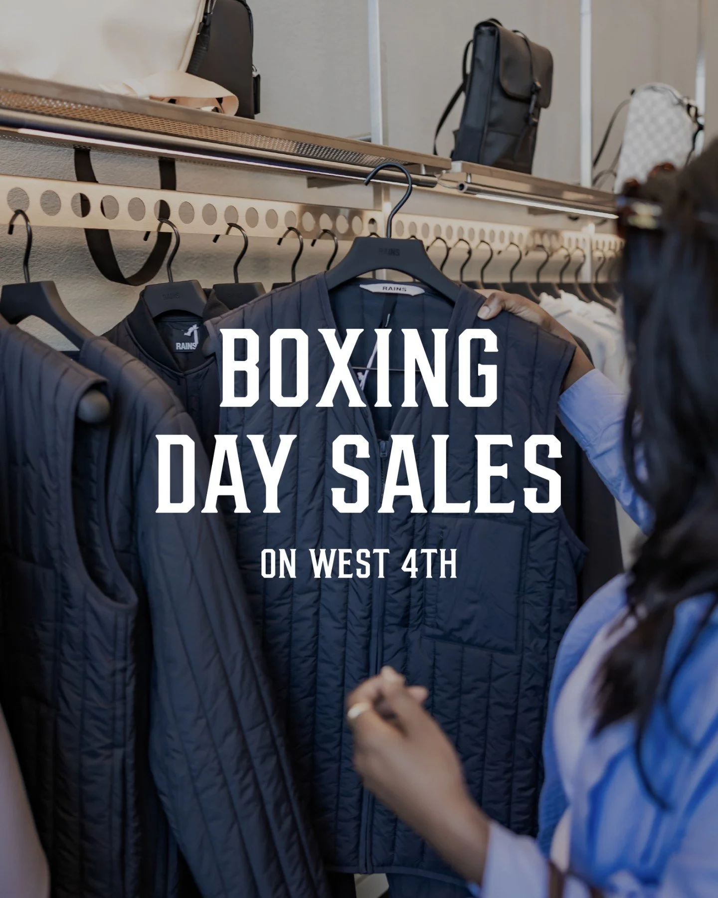 Boxing Day Sales are on West 4th Ave! Didn't get what you wanted for Christmas? Come shop. 🛍

#shopwest4th #kitsilano #vancouvershopping #boxingday #boxingdaysale