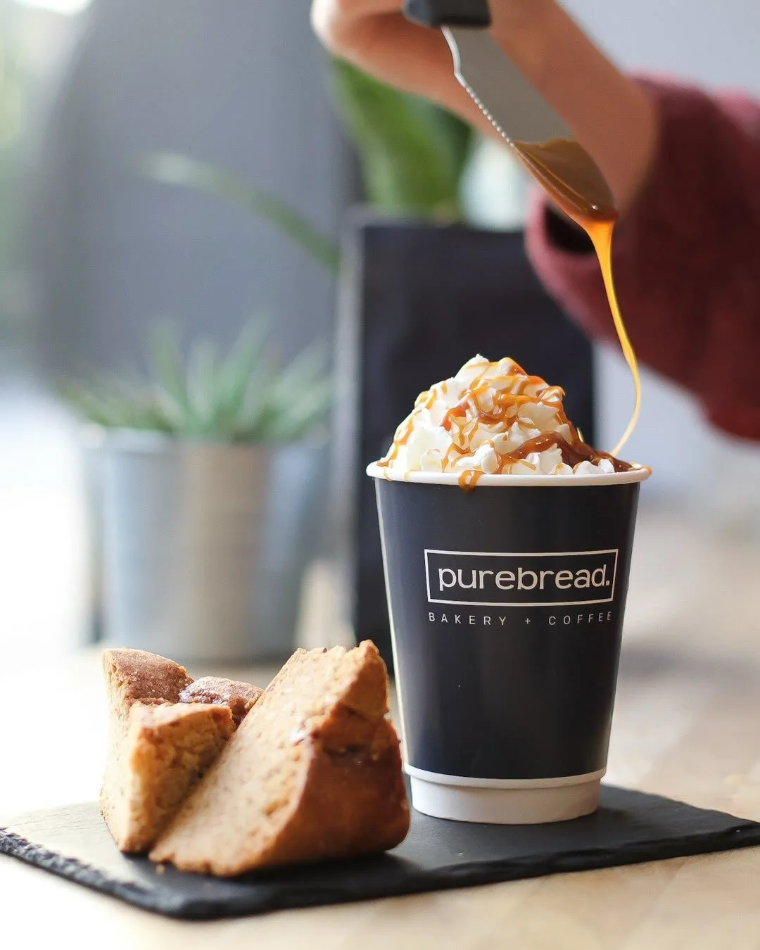 Hot Chocolate Fest on West 4th: Purebread ☕️🍫

The @hotchocolatefest is still going strong at @purebread_canada on West 4th Ave. Here's what they're serving up:

Nuts for You - A peanut butter hot chocolate, topped with whipped cream, chocolate glaz