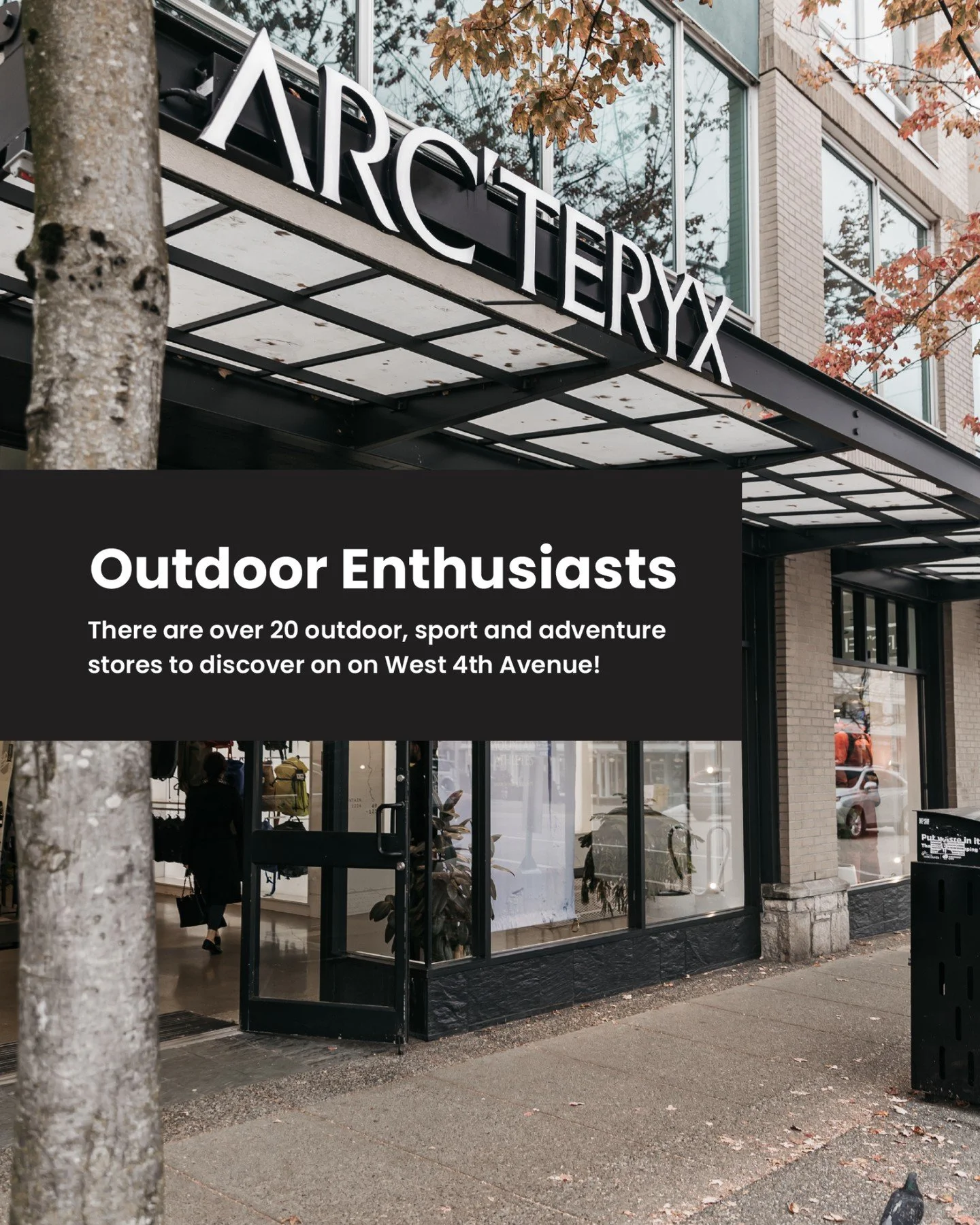 Our next guide is here: For the Outdoor Enthusiasts ⛷️🚴&zwj;♂️

West 4th Avenue is a hub for all things outdoor, adventure, and sports! If you're visiting Vancouver this season, be sure to come on down. Here's a few ideas to get you started:

🥝 9AM