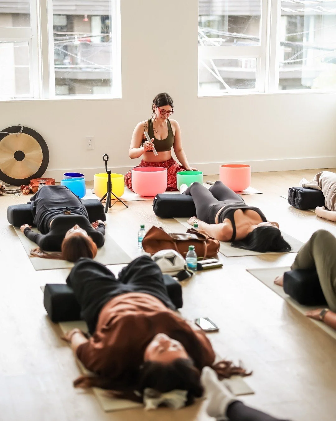 We had the pleasure of trying out the newly opened Nest Studio above the @nest_designs store on West 4th Ave! 💐

We hosted a little pre-Mother's Day celebration at the new studio and got to experience a sound bath class. From prenatal to postpartum 