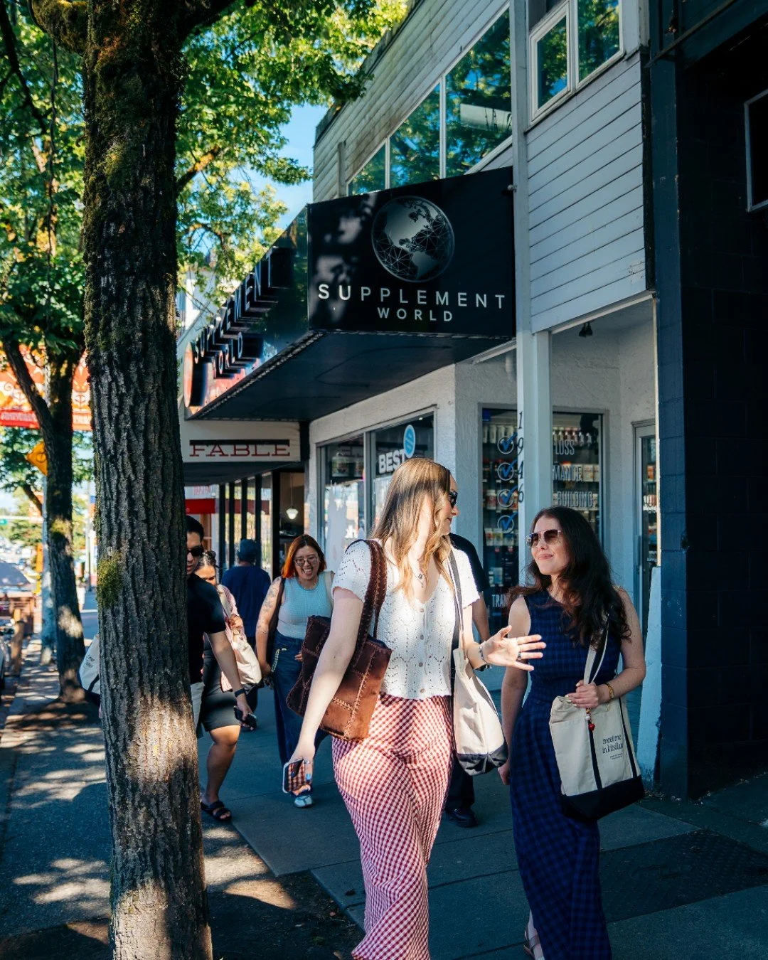 Happy last week of August! Here's how we're soaking up summer on West 4th ☀️

Trying all the August flavours at @rainorshineyvr

Heading to the last Music in the Plaza this Saturday with @emmaraymonde_

Stopping by all the summer sales along West 4th